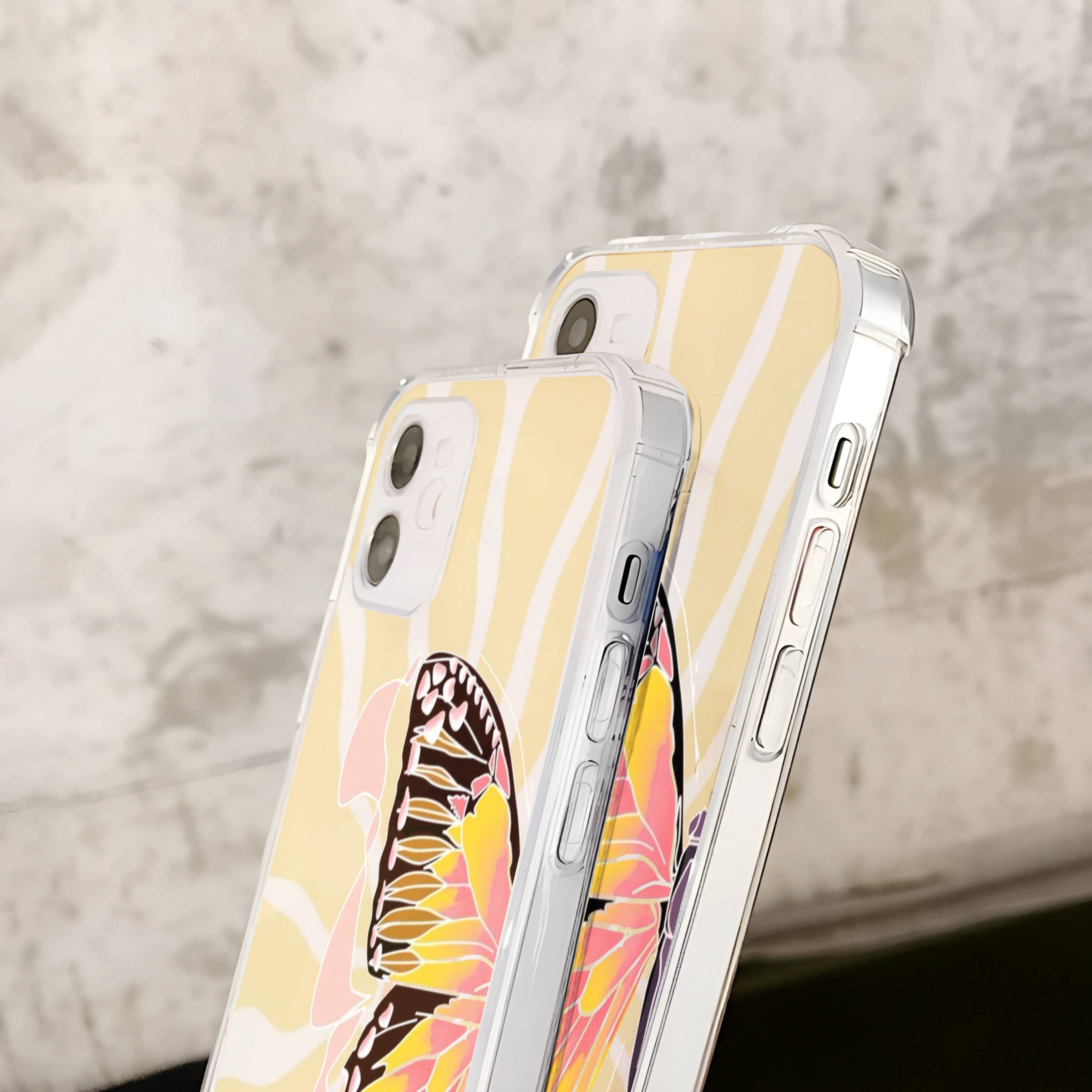 Butterfly Transparent Mobile Case