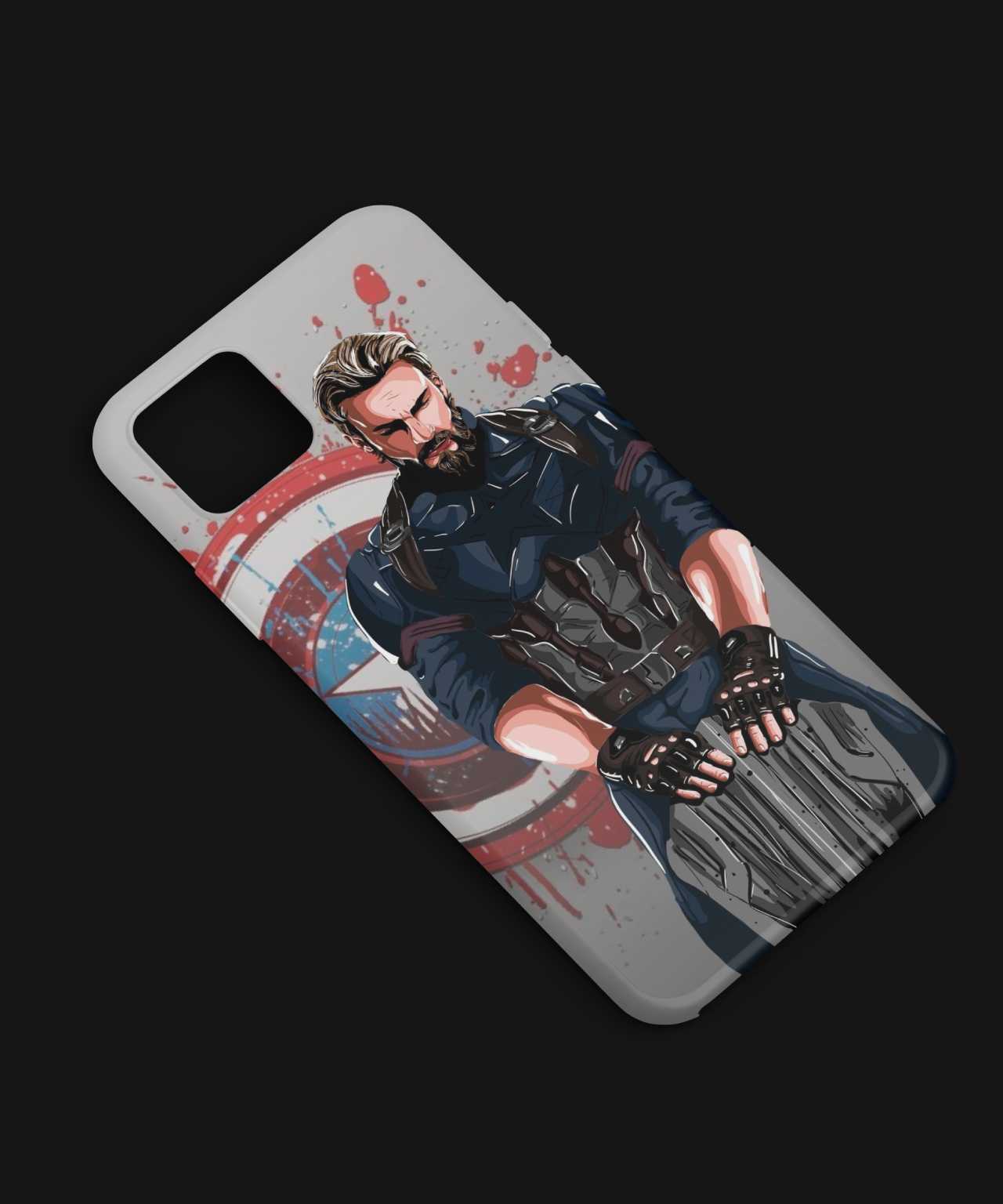 Animated Captain America iphone case - PopCase