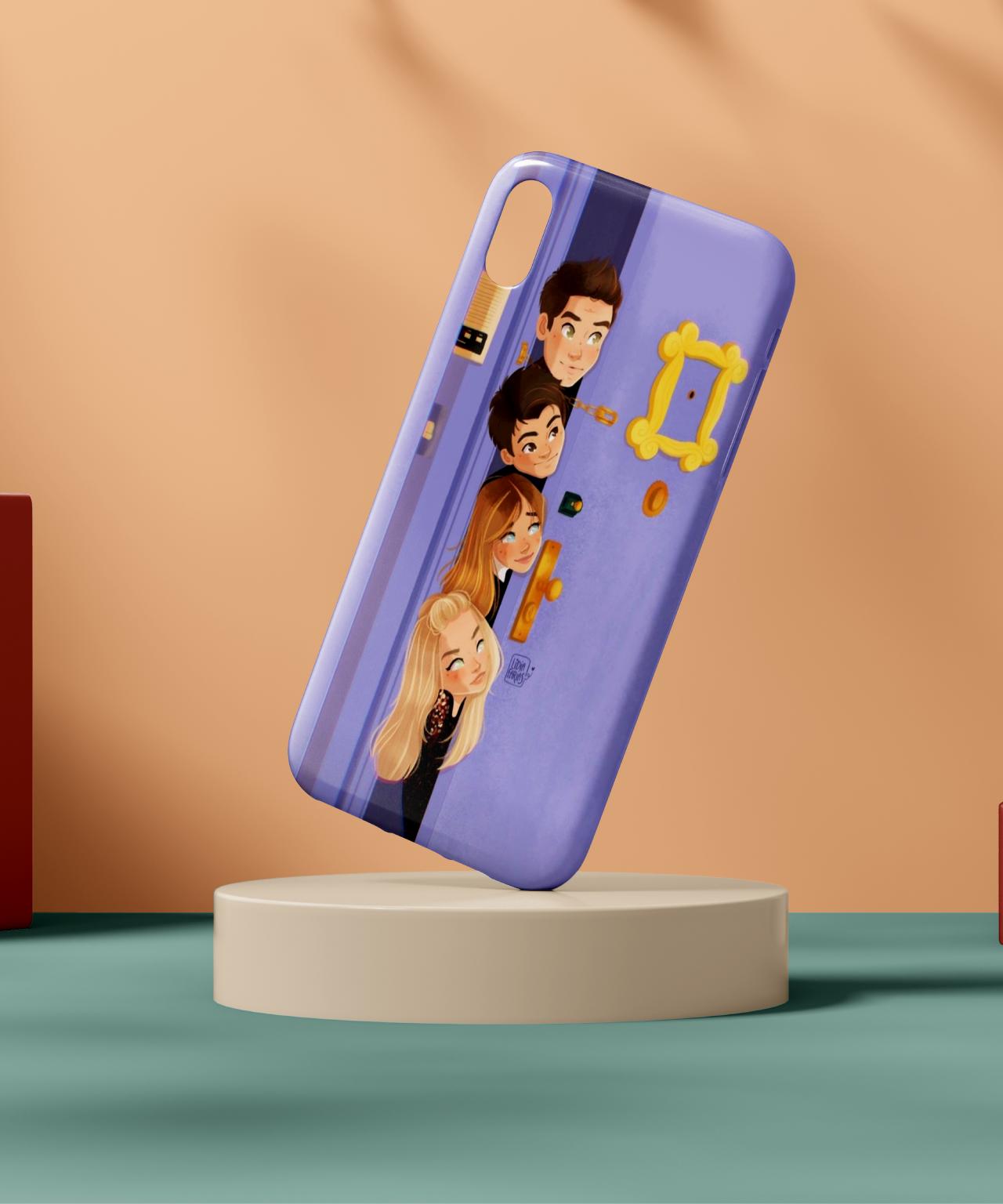 Friends Characters as Small Children Mobile Case 2