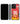 Phone case with number 96 and name Shreyas on a red and yellow background