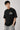 Black One Piece Anime Oversized T-Shirt for Men shot 2