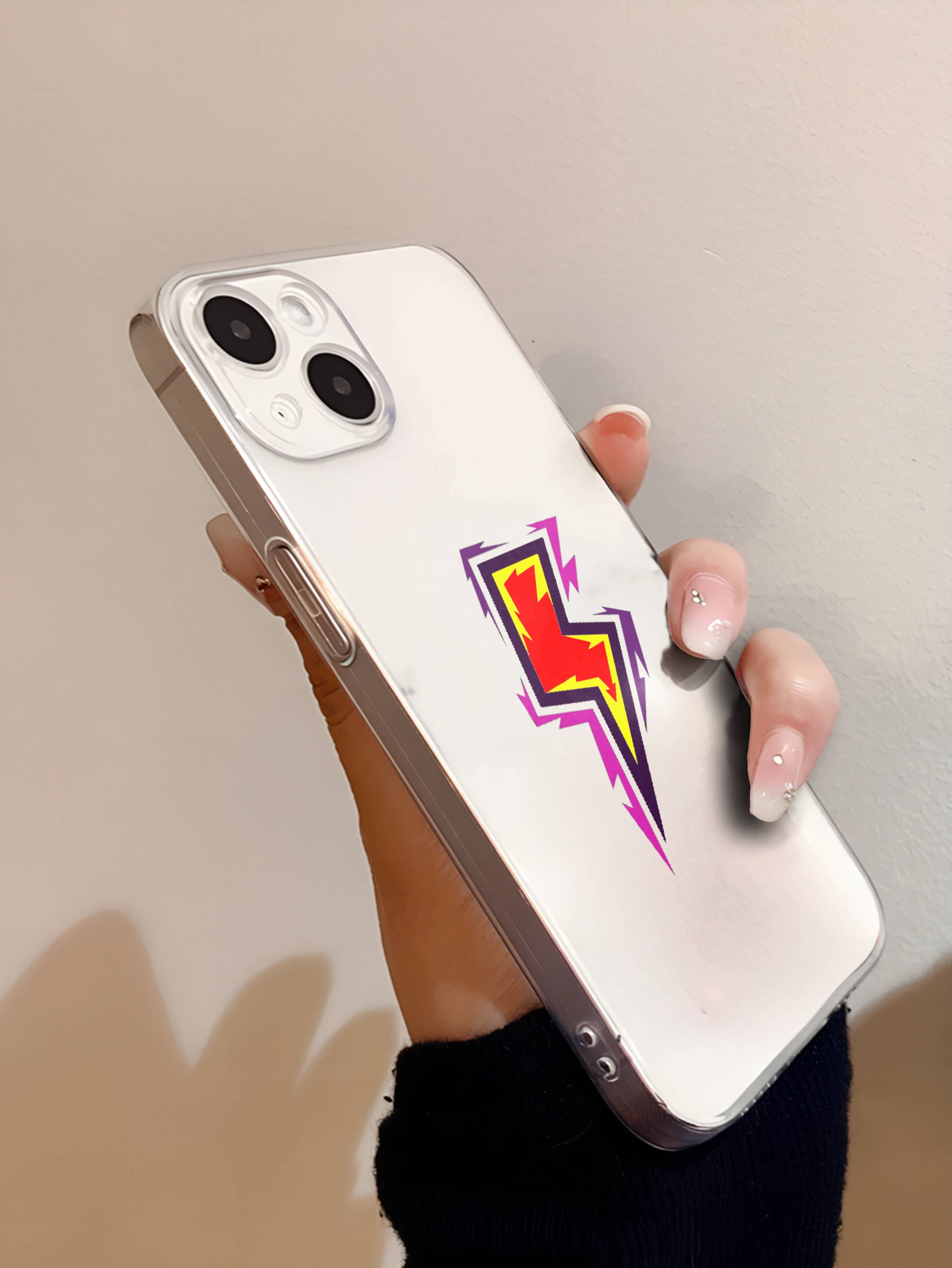 Thunderbolt Transparent Phone Case