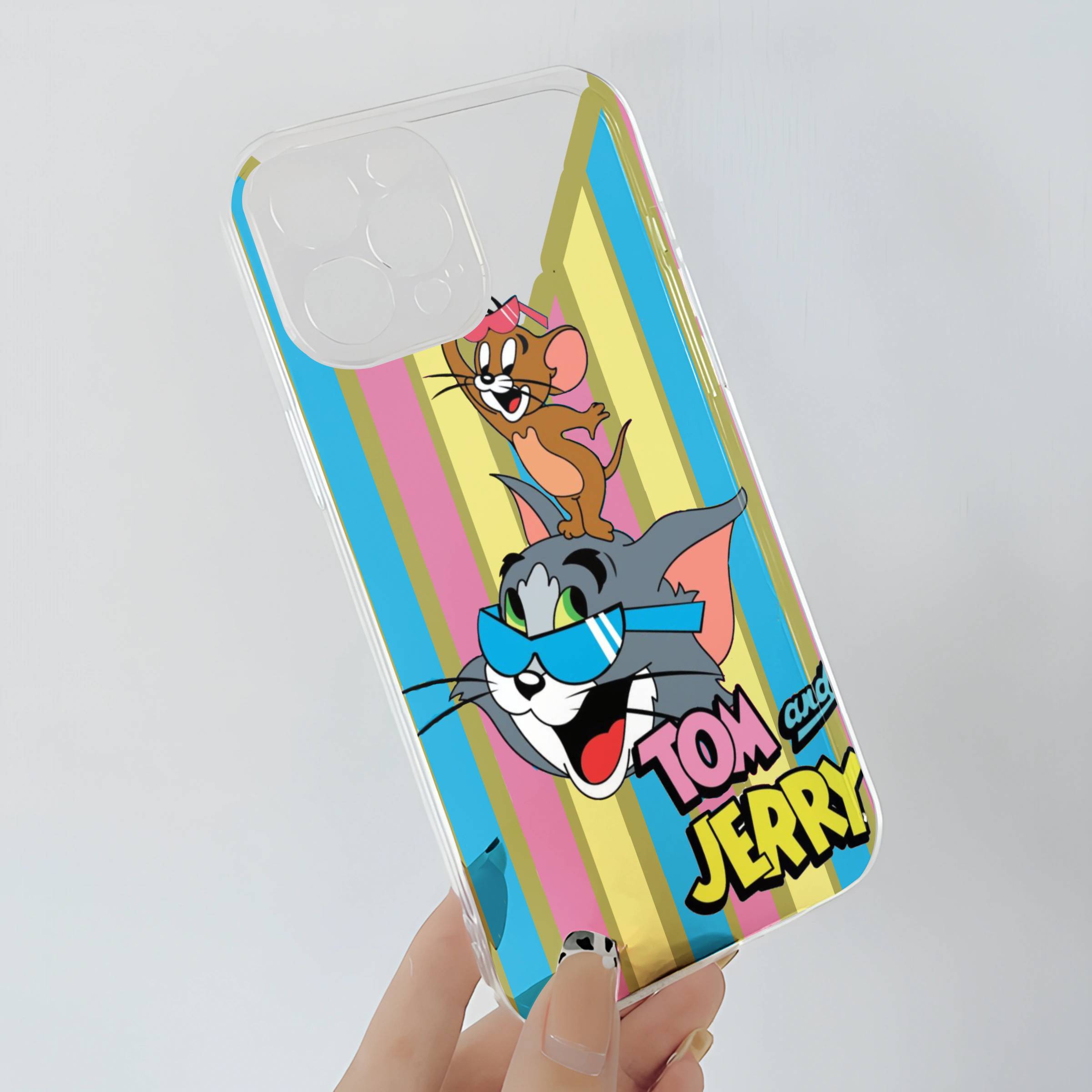 Tom and Jerry Transparent Mobile Case