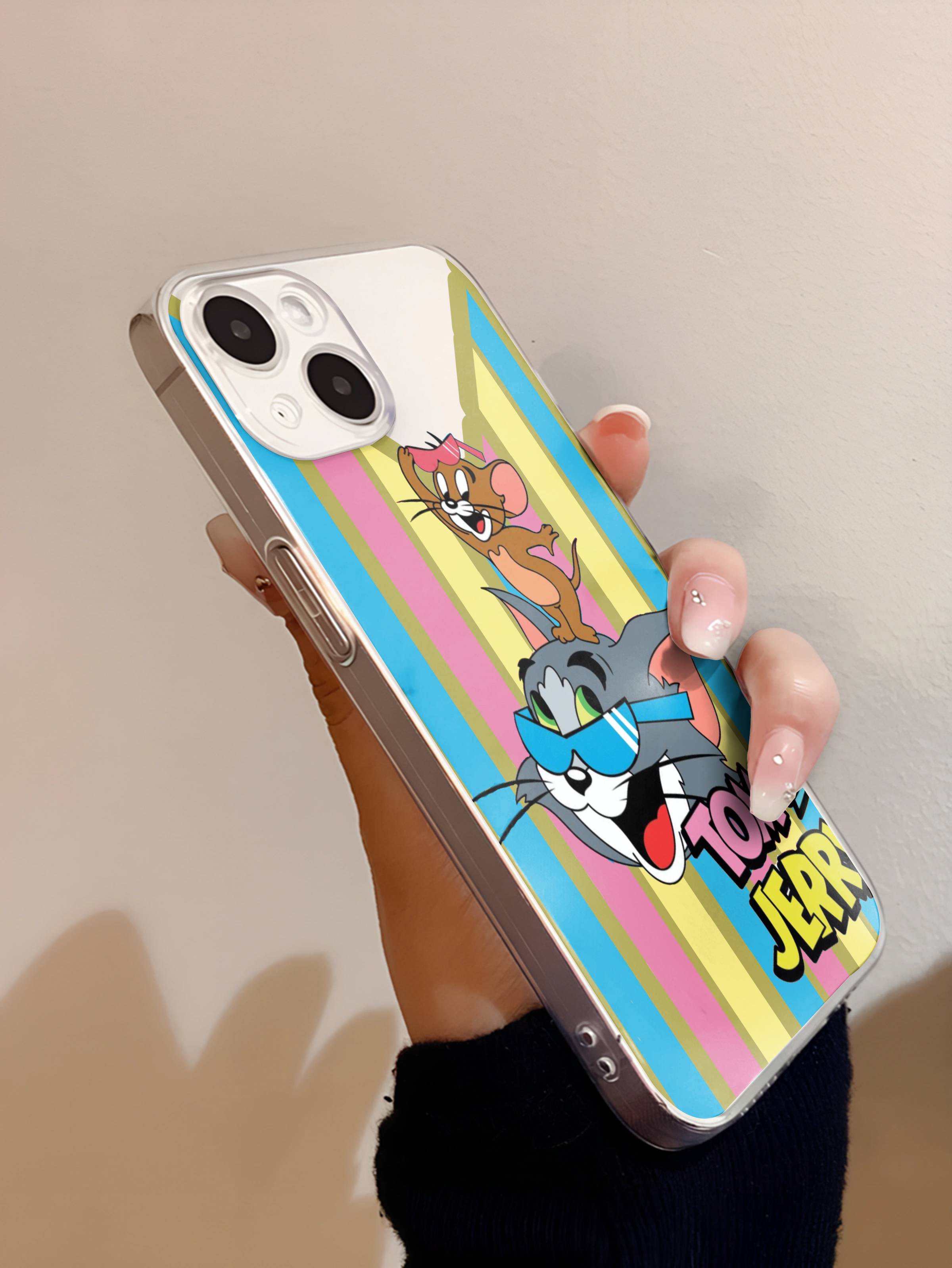 Tom and Jerry Transparent Mobile Case