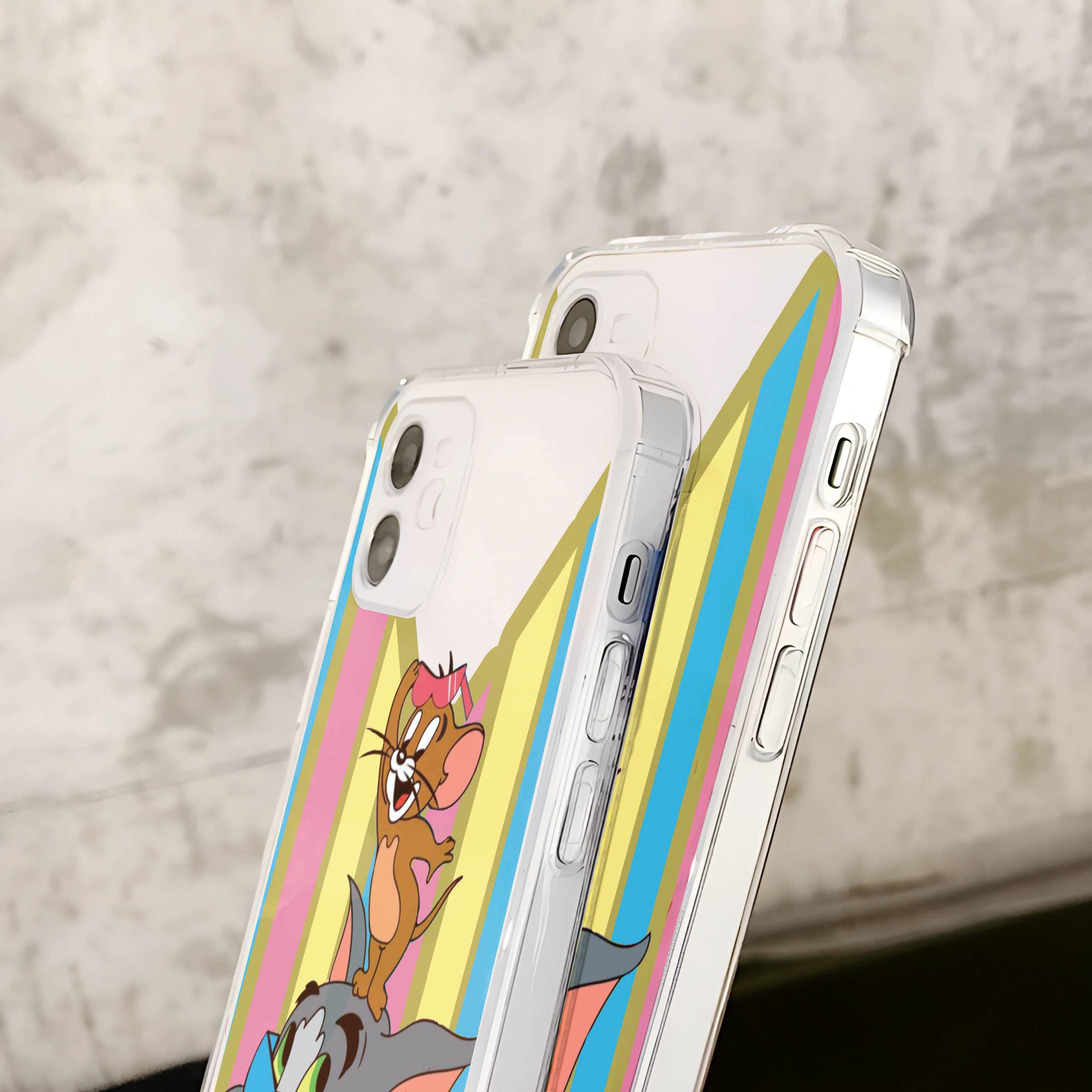 Tom and Jerry Transparent Mobile Case