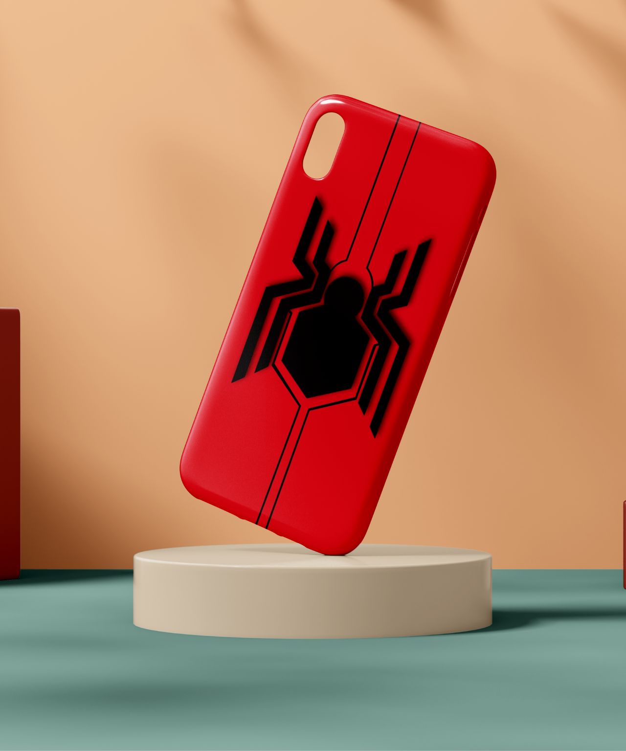 Iconic Black Spider Mobile Case 2