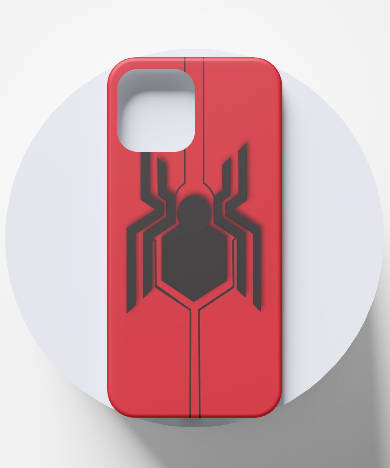 Iconic Black Spider Mobile Case 4