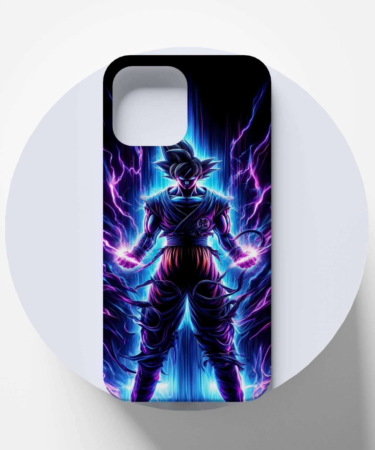 Dragon Ball Z Goku Lightning Mode Mobile Case 4