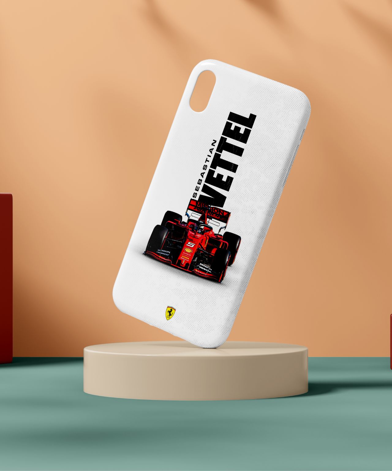 Sebastian Vettel Ferrari F1 Mobile Case 2