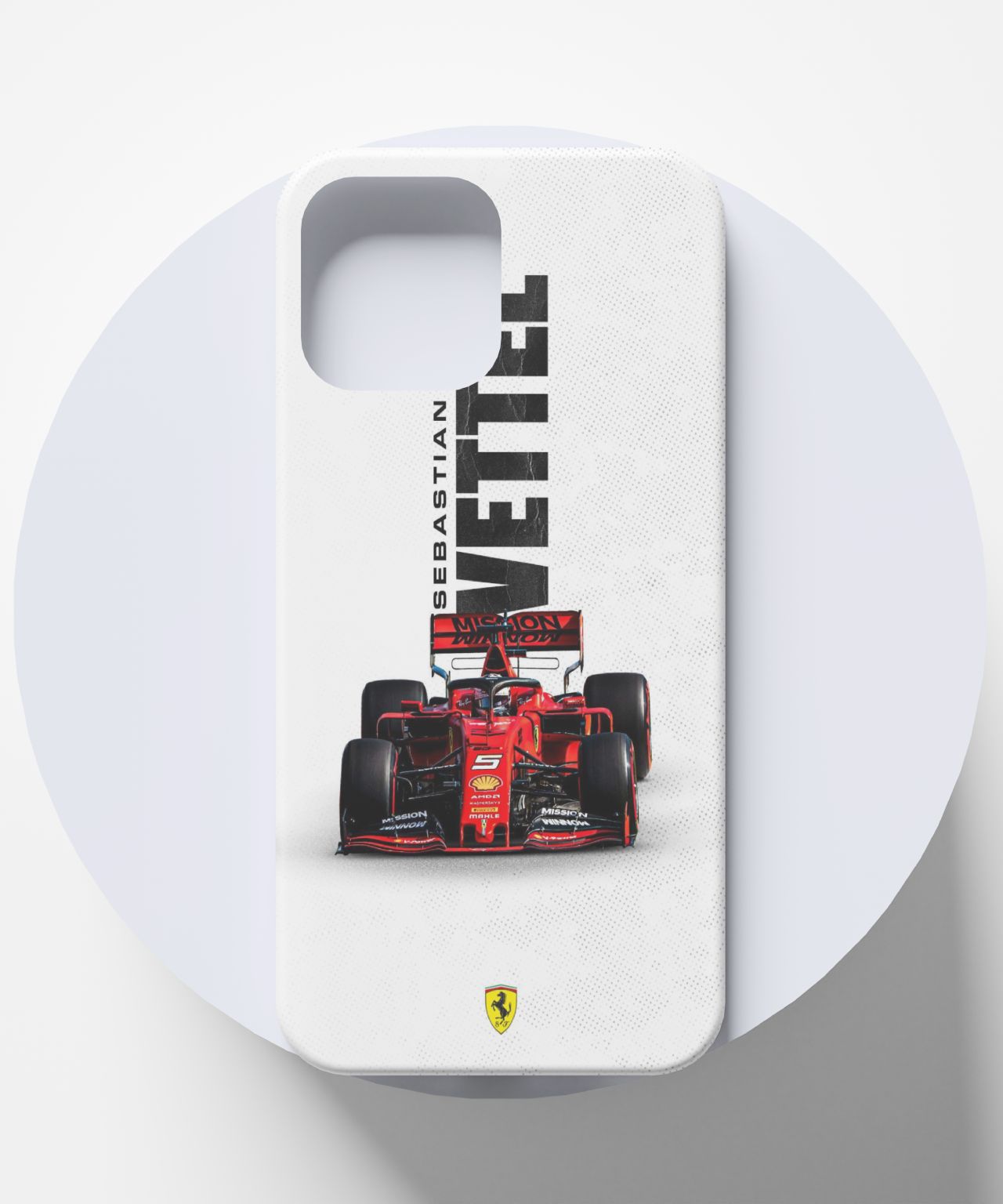 Sebastian Vettel Ferrari F1 Mobile Case 4