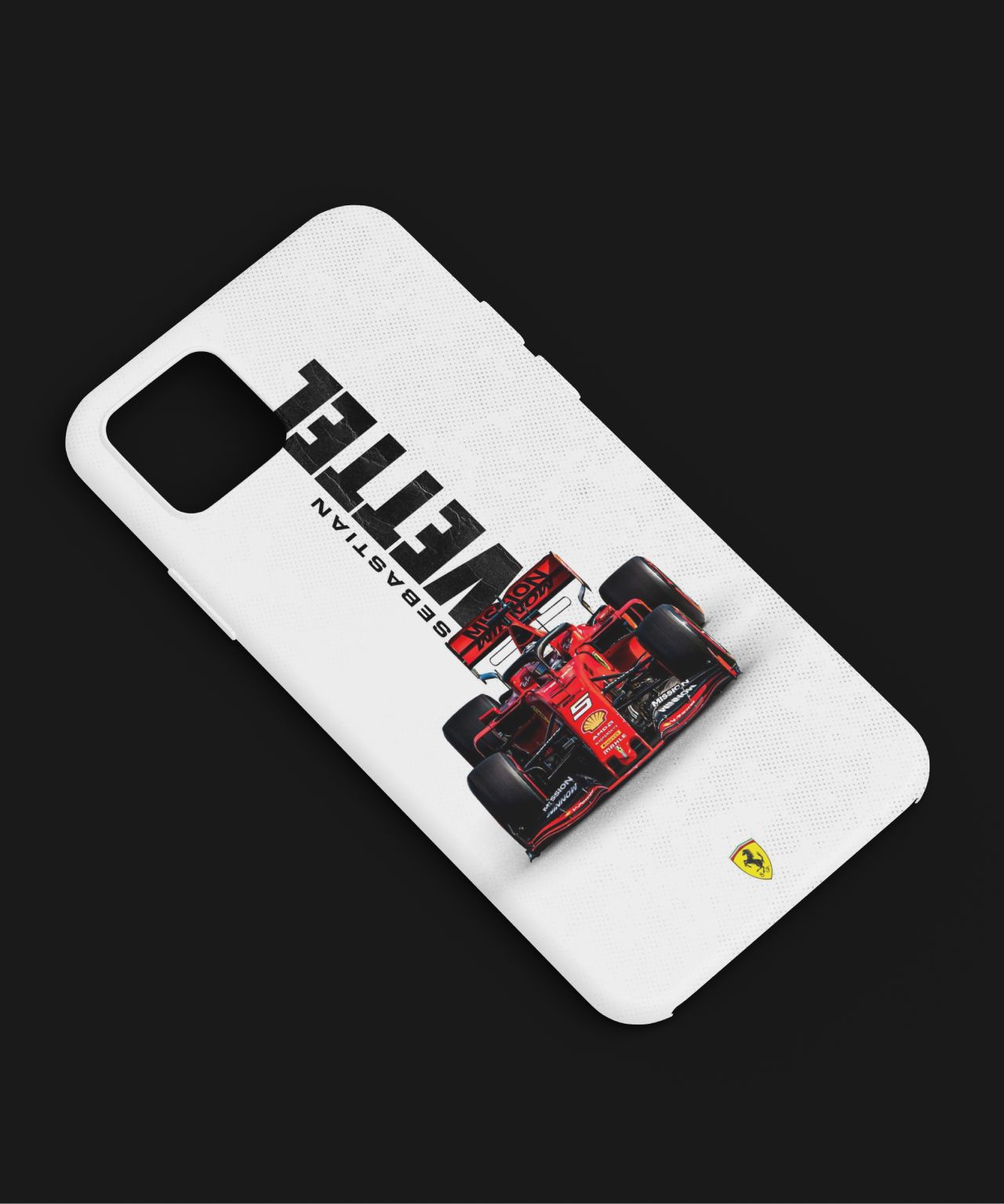 Sebastian Vettel Ferrari F1 Mobile Case 5