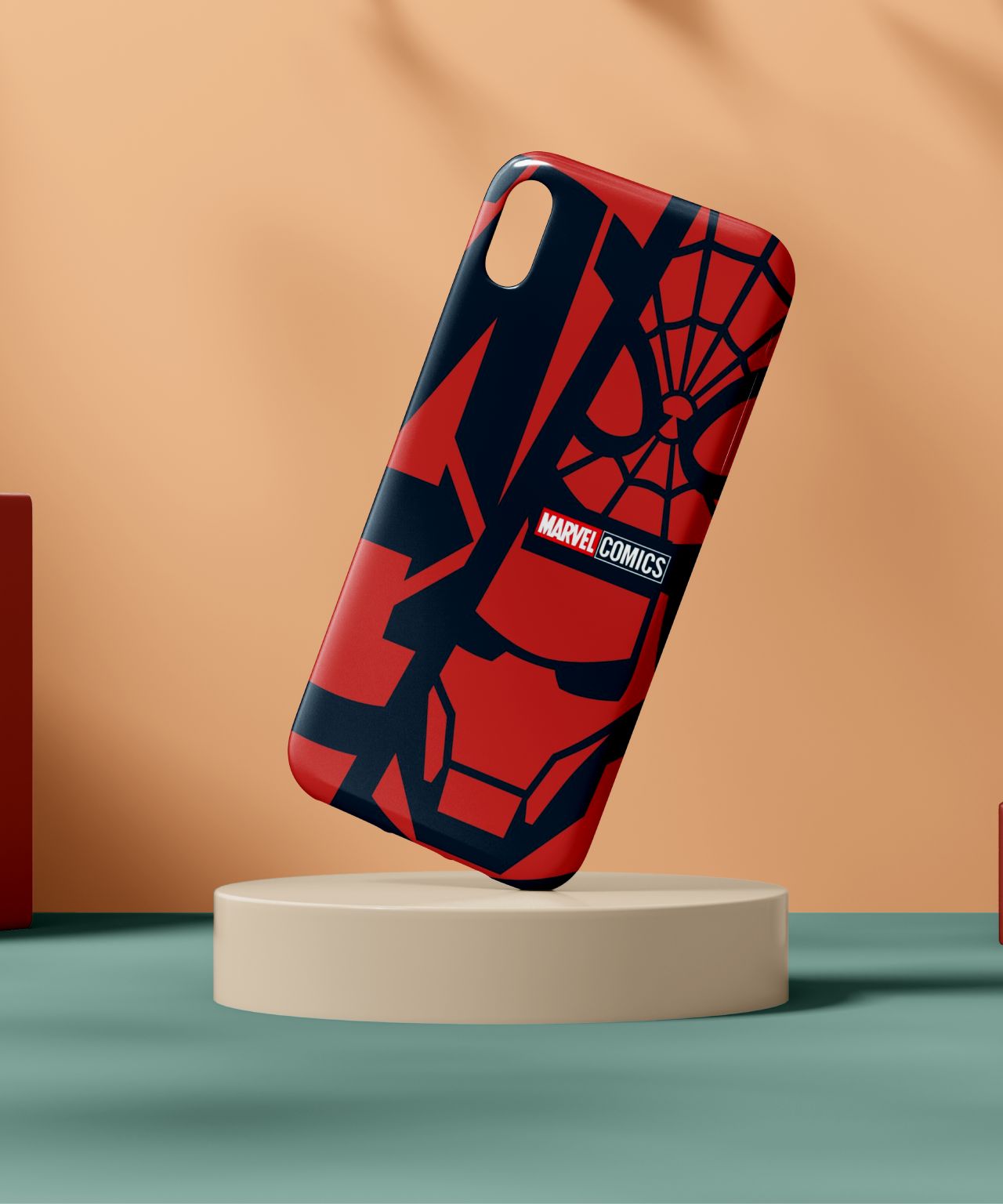 Red Marvel Design Mobile Case - PopCase