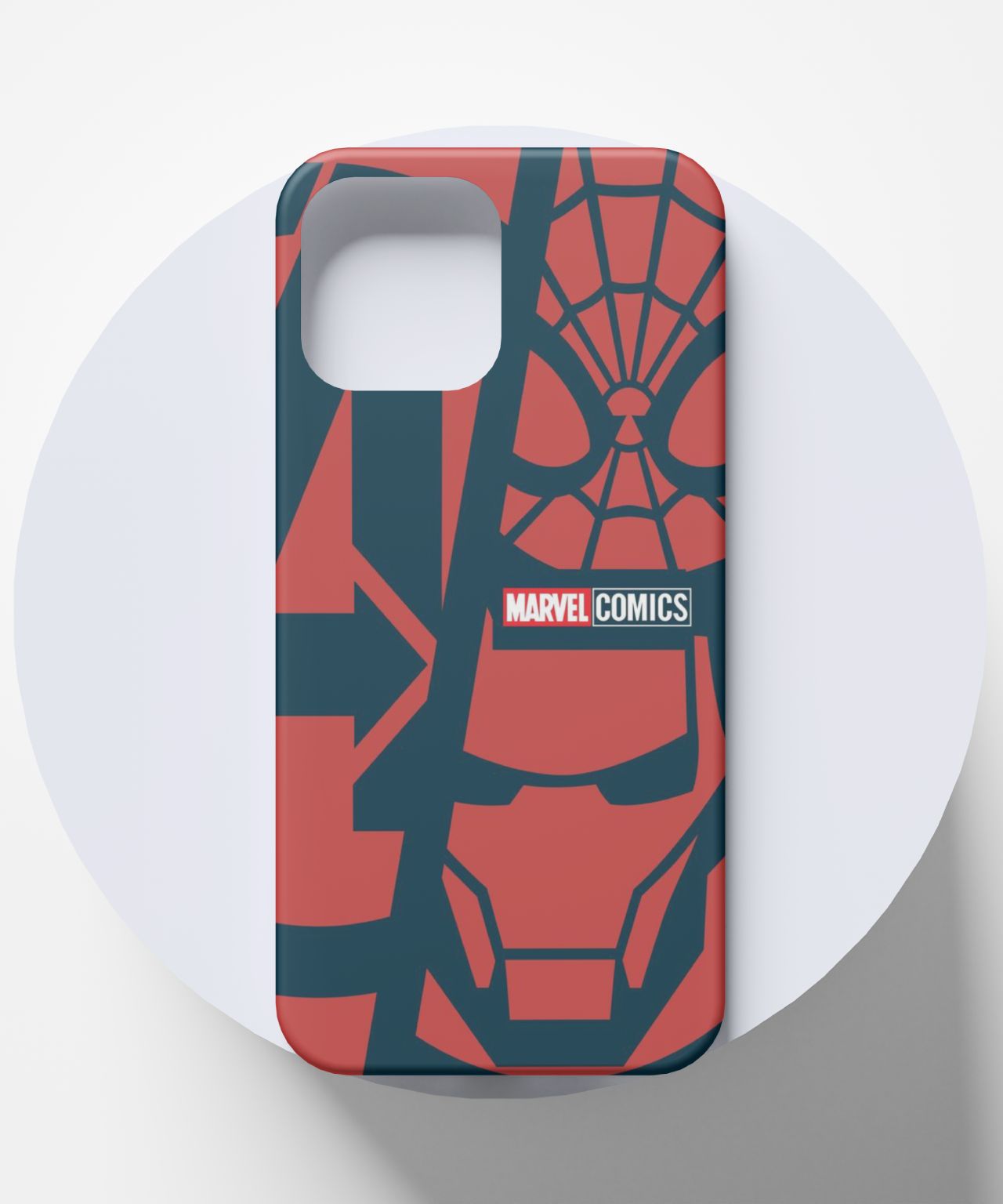 Red Marvel Design Mobile Case - PopCase