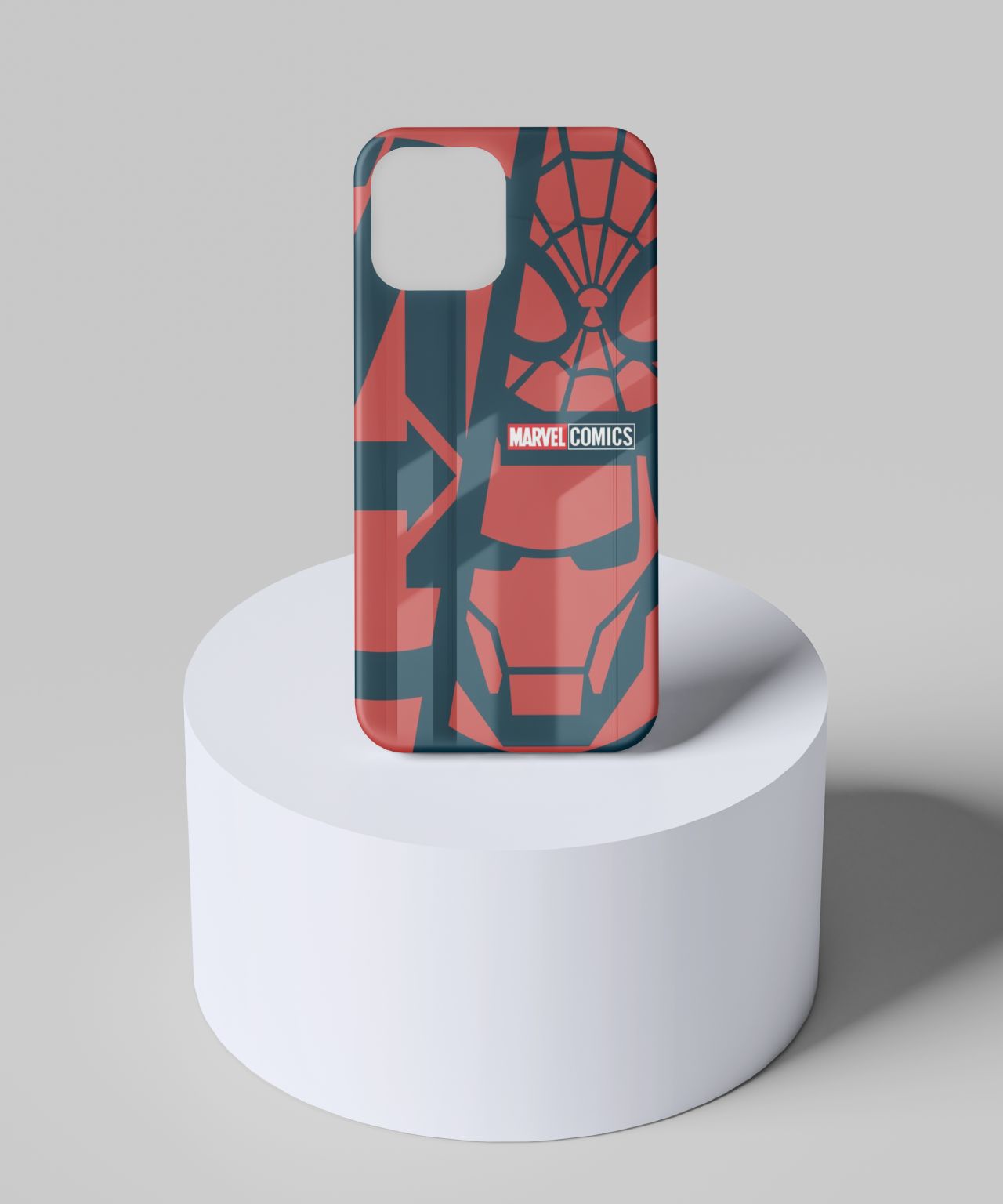 Red Marvel Design Mobile Case - PopCase