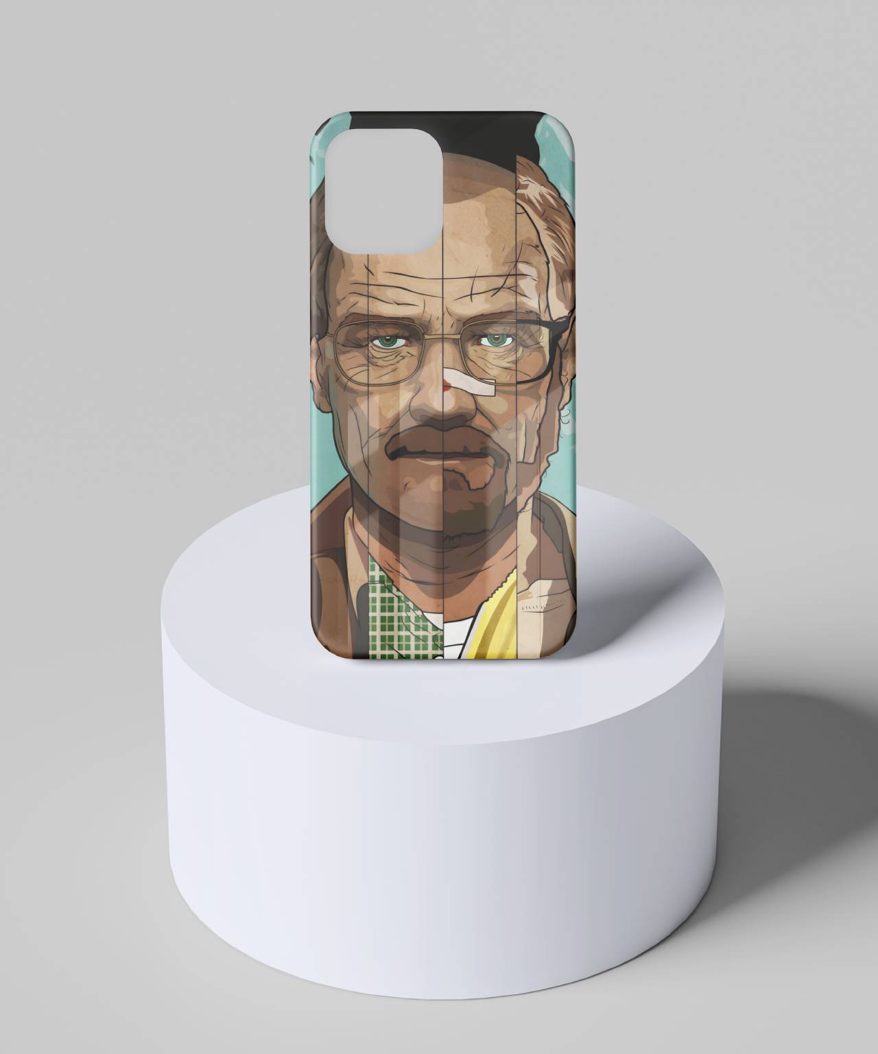 Breaking Bad Photo Effect Mobile Case 6 glass