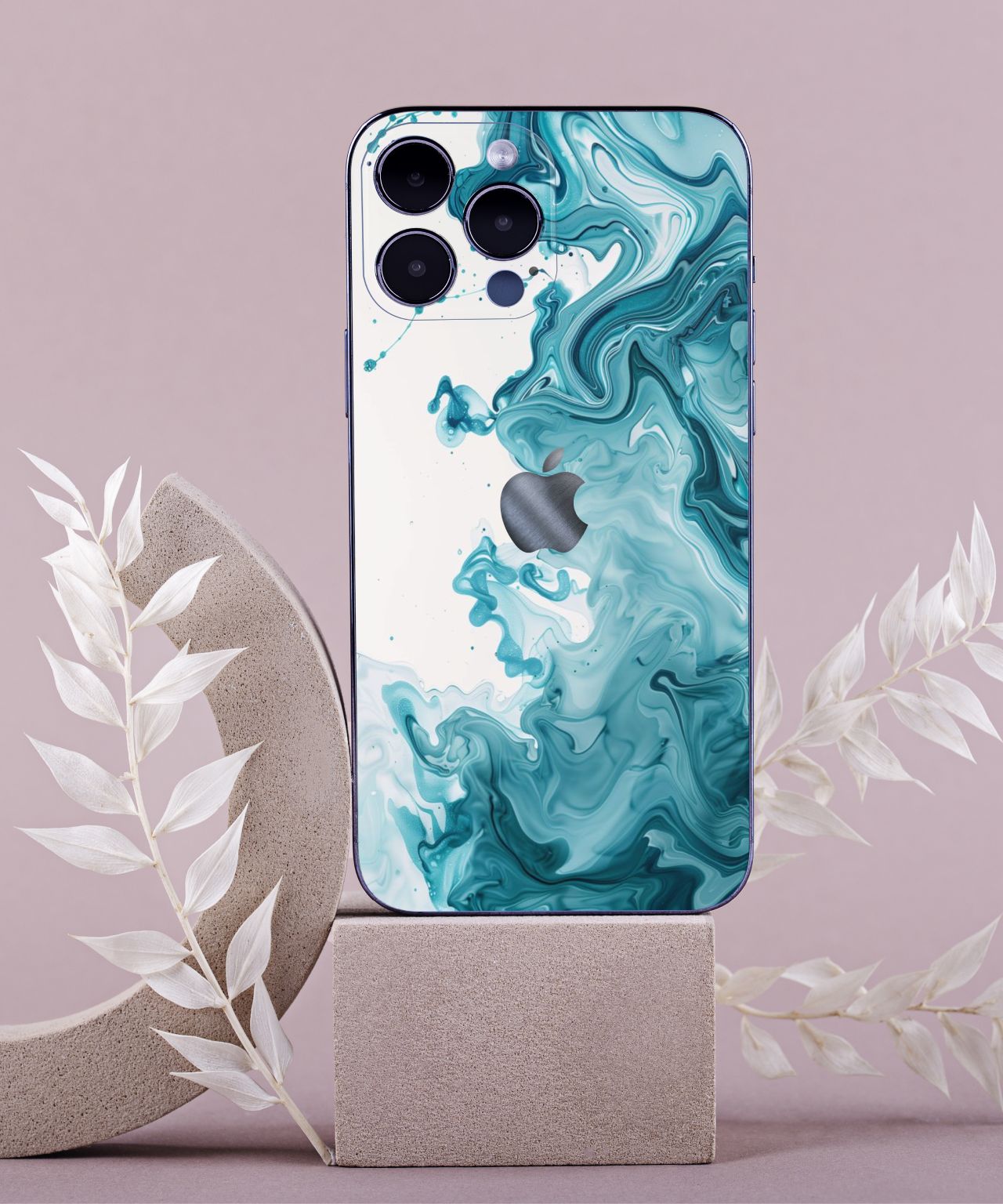 3D Engrave Sculpture Mobile Skin 2