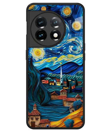 3D Starry Night Art Phone Case for OnePlus 11 1