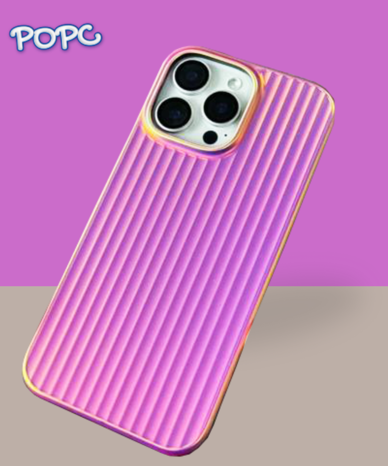 Durable & Stylish Tough Groove Phone Case – Colorful Ribbed Protection for Your Device