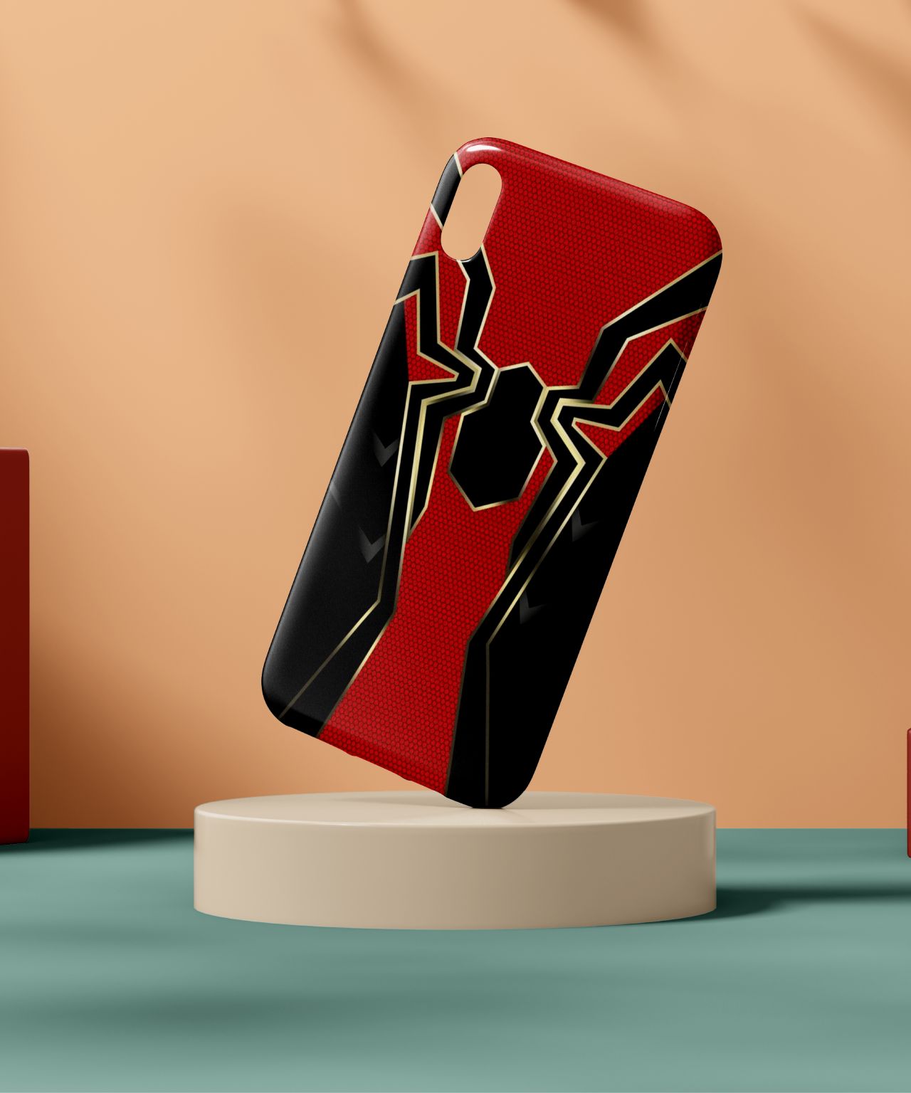 Detailed Spiderman Logo Mobile Case 2