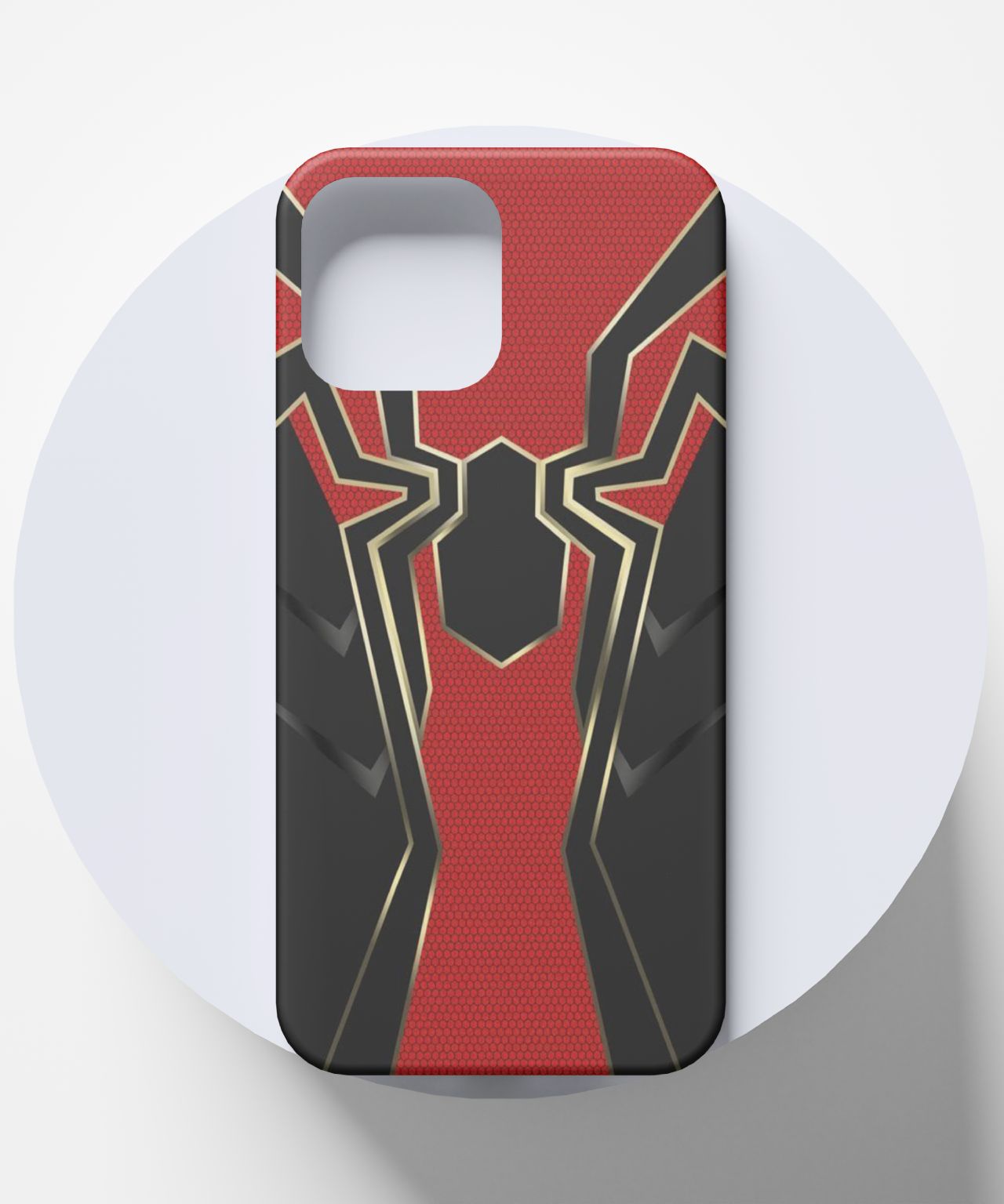 Detailed Spiderman Logo Mobile Case 4