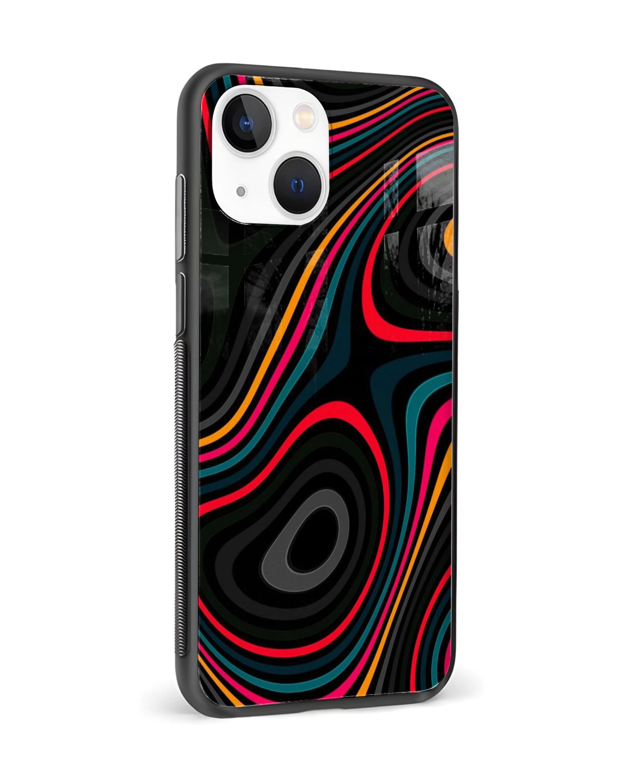 Abstract Multicolor Wave Design Phone Case and Cover 4