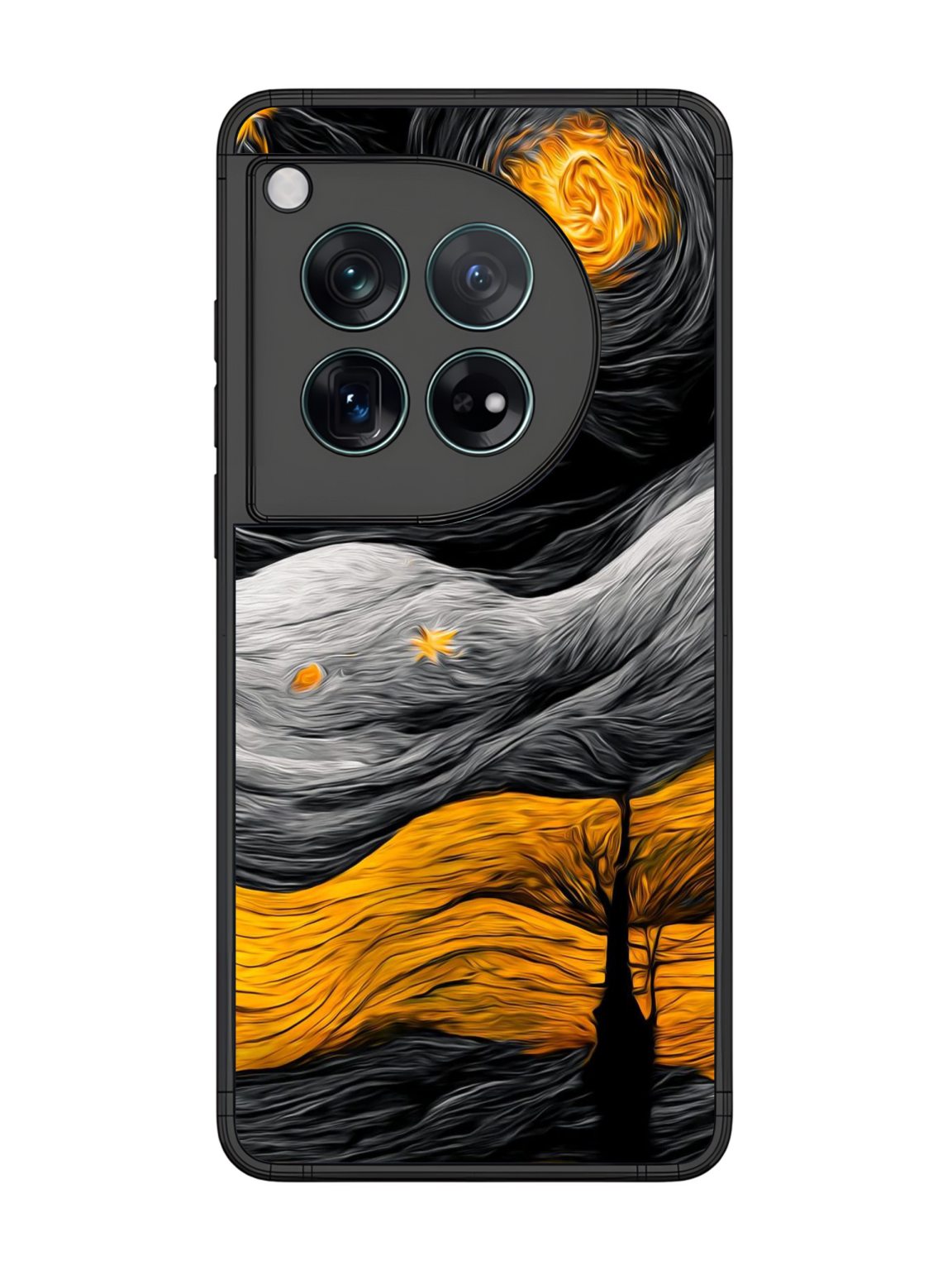 Abstract Swirls Phone Case for OnePlus 12 1