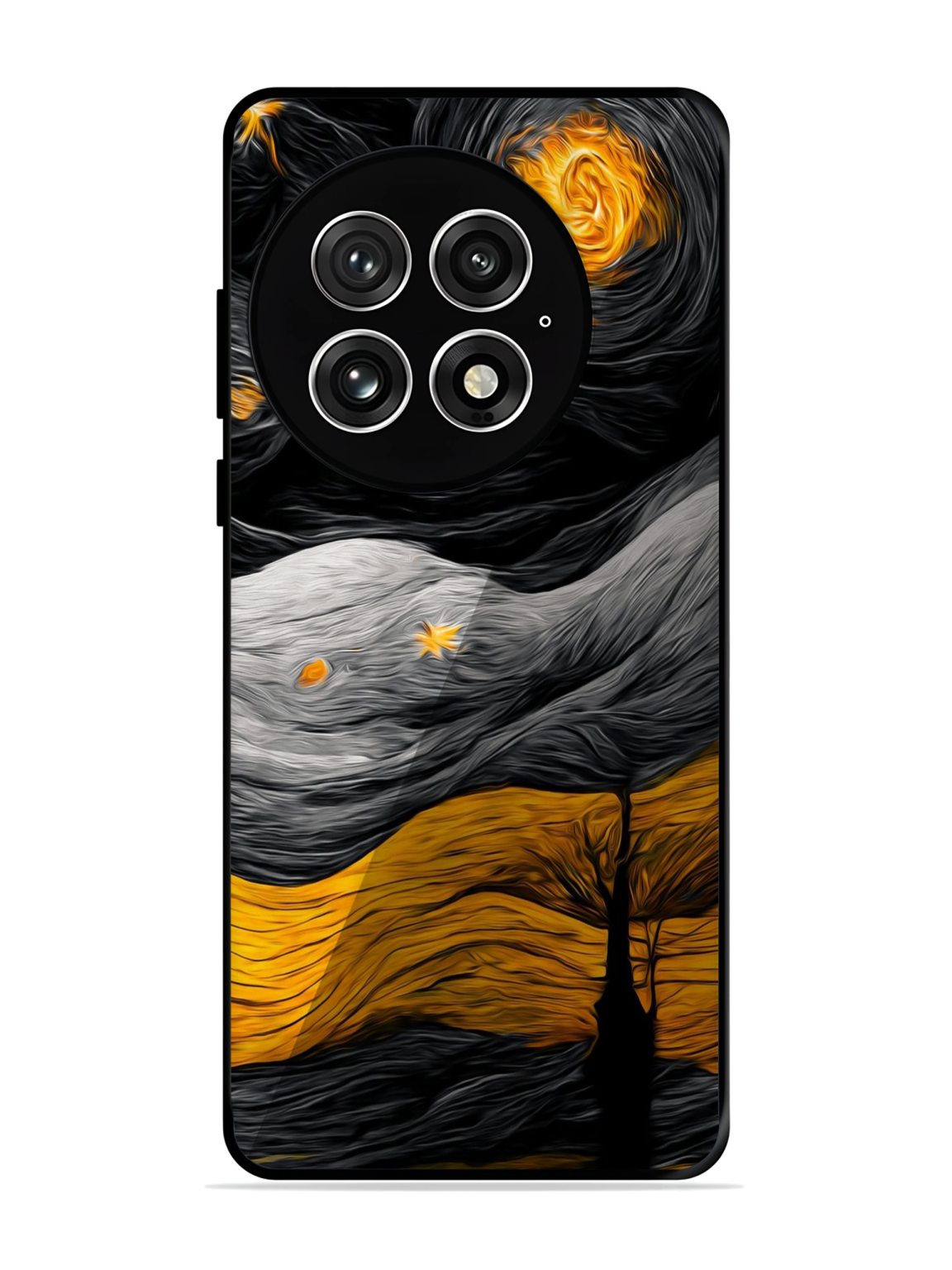 Abstract Swirls Phone Case for OnePlus 13 1