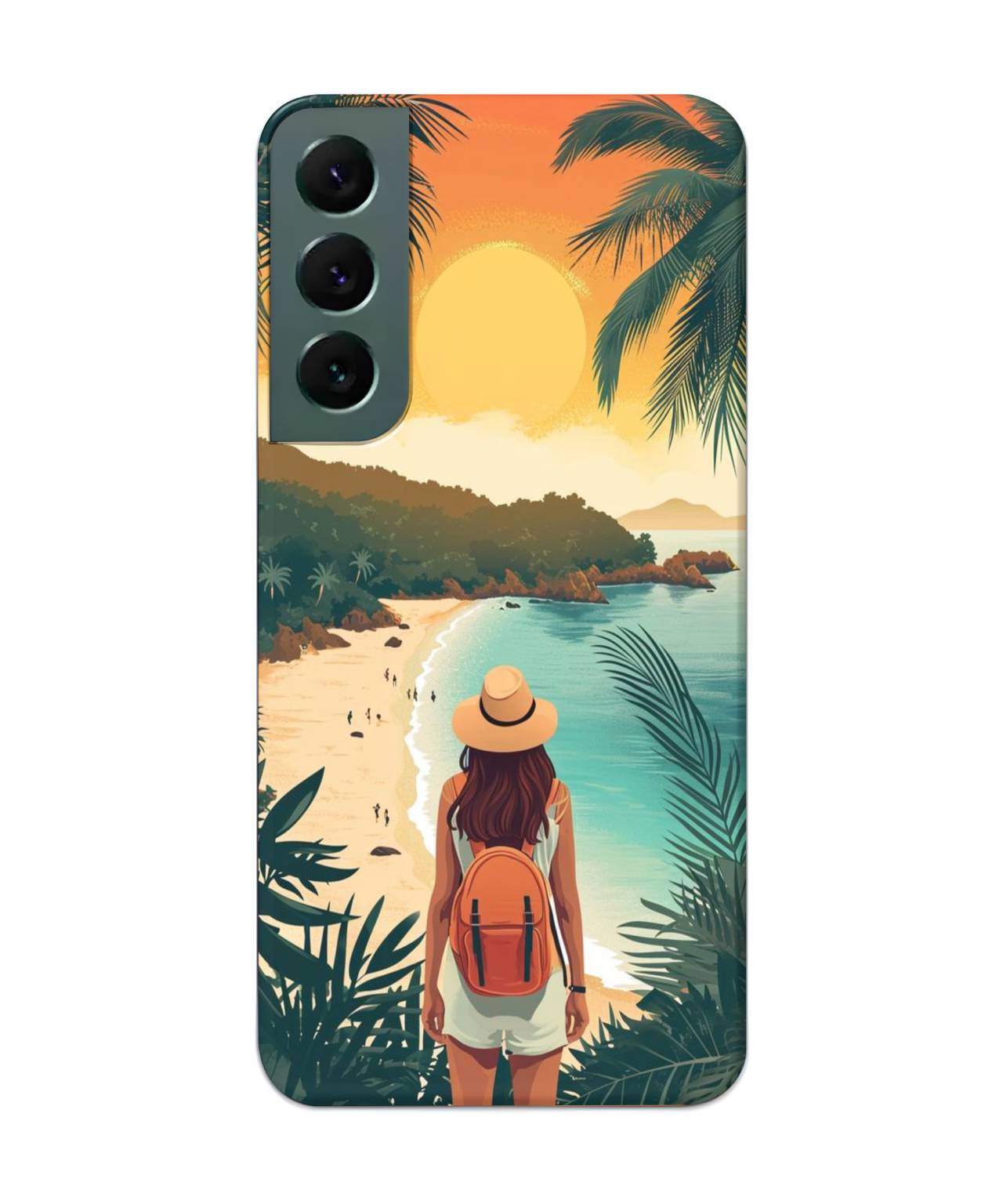 Adventurous Girl Mobile Case for Samsung s22 1