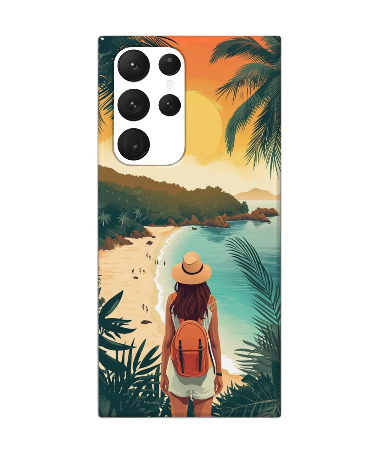 Adventurous Girl Mobile Case for Samsung s22 ultra 1