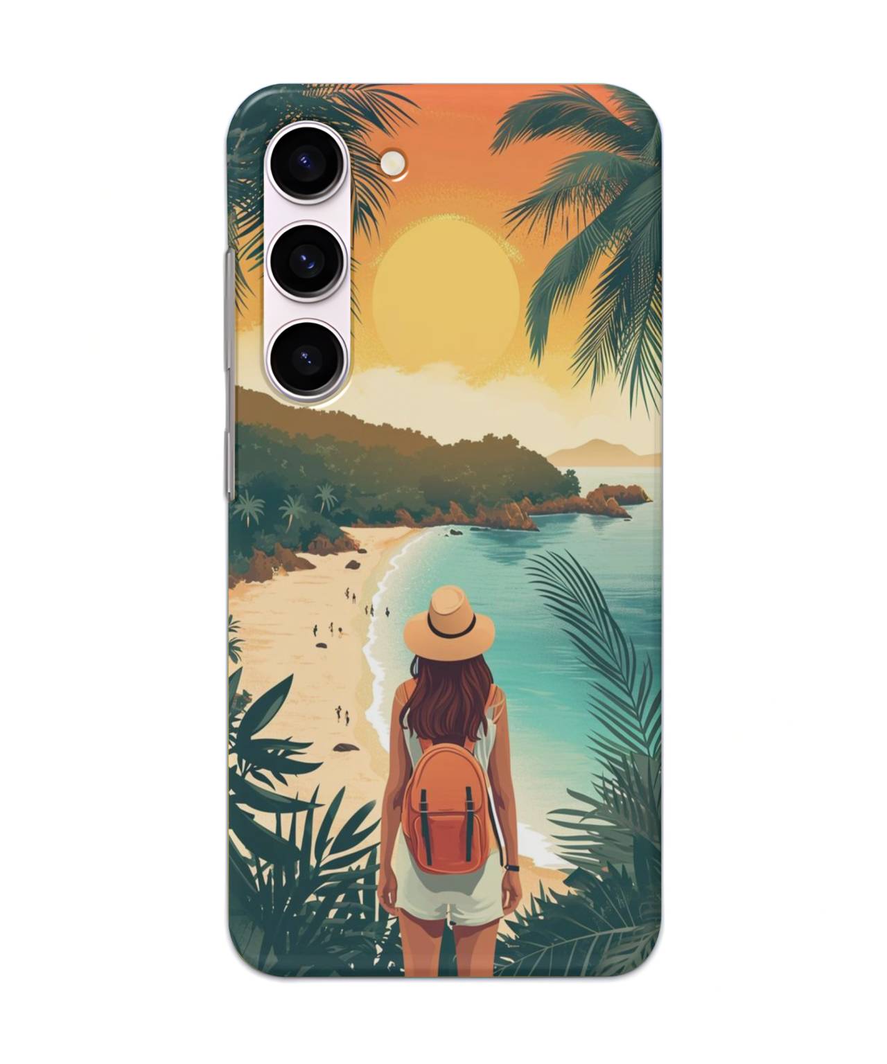 Adventurous Girl Mobile Case for Samsung s23 1