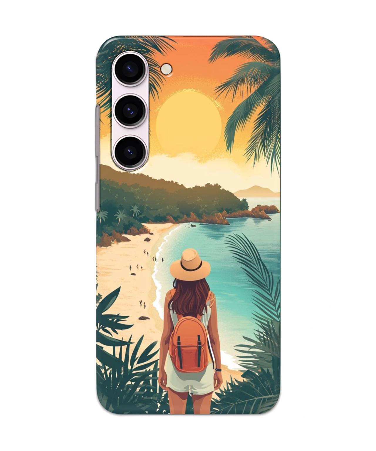 Adventurous Girl Mobile Case for Samsung s24 1