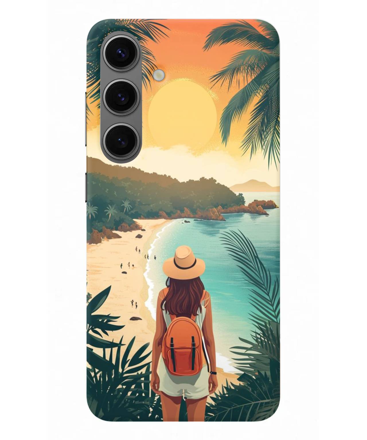 Adventurous Girl Mobile Case for Samsung s24 plus 1