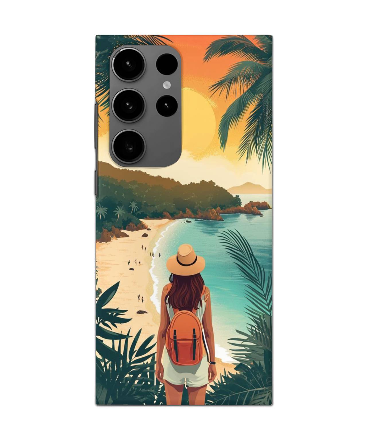 Adventurous Girl Mobile Case for Samsung s24 ultra 1