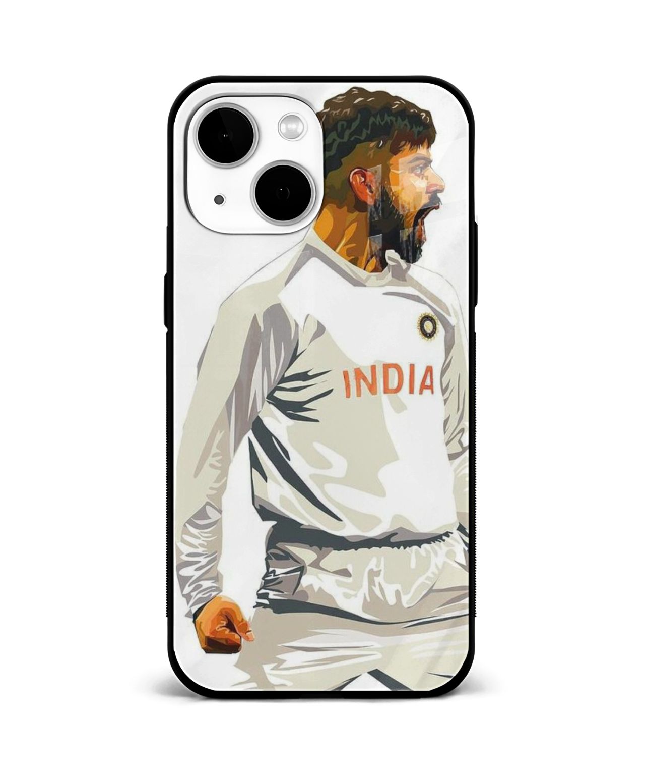 Aggressive Virat Kohli's Test Art Phone Case and Cover 1