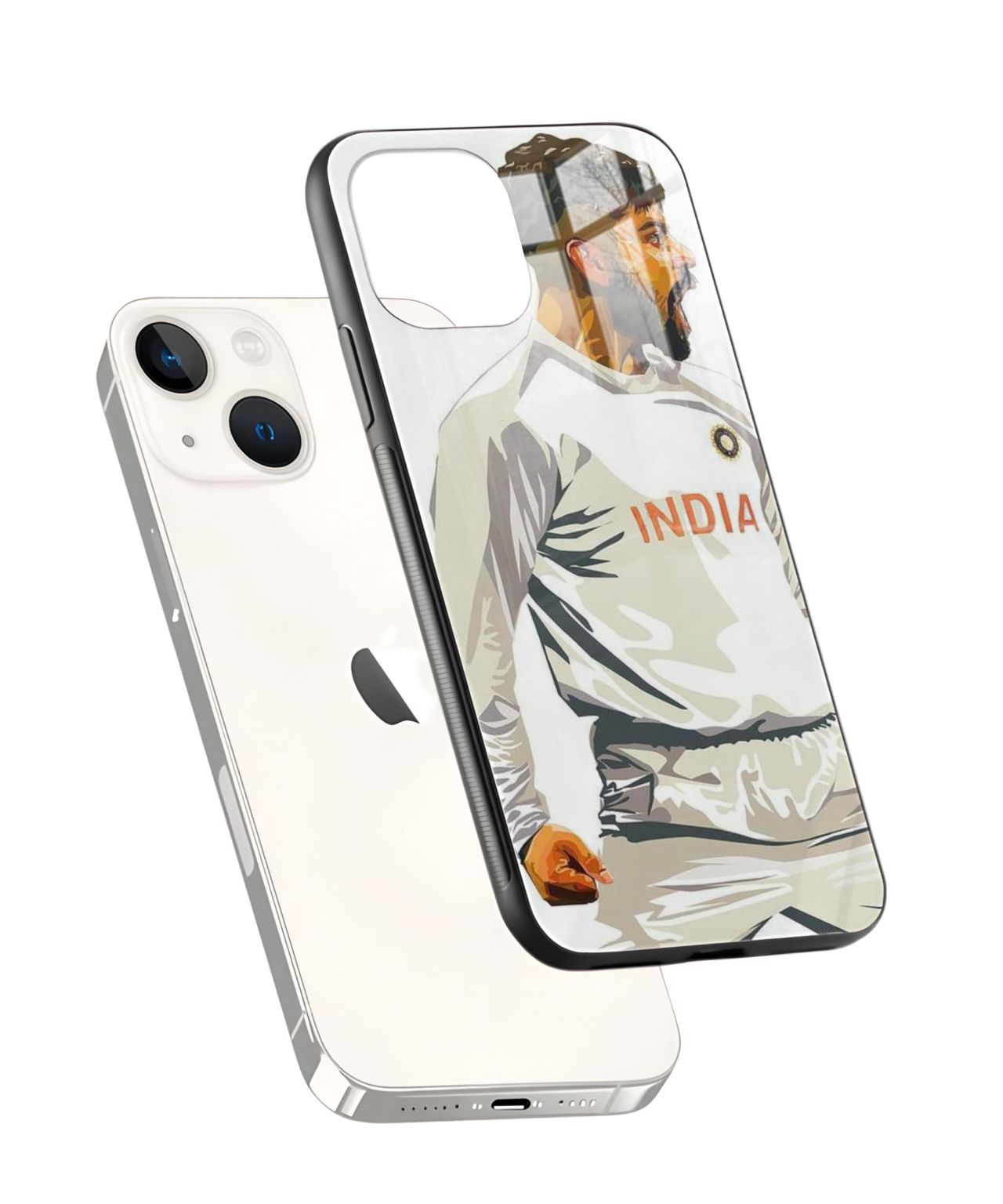 Aggressive Virat Kohli's Test Art Phone Case and Cover 2