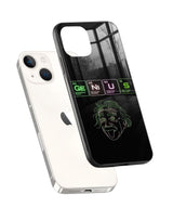 Albert Einstein Genius Element Design Glass/Metal Phone Case 2