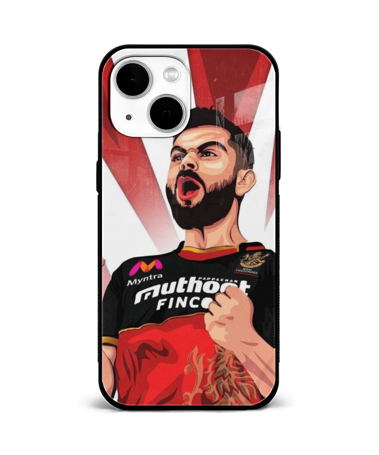 Animated Virat RCB Phone Case and Cover 1