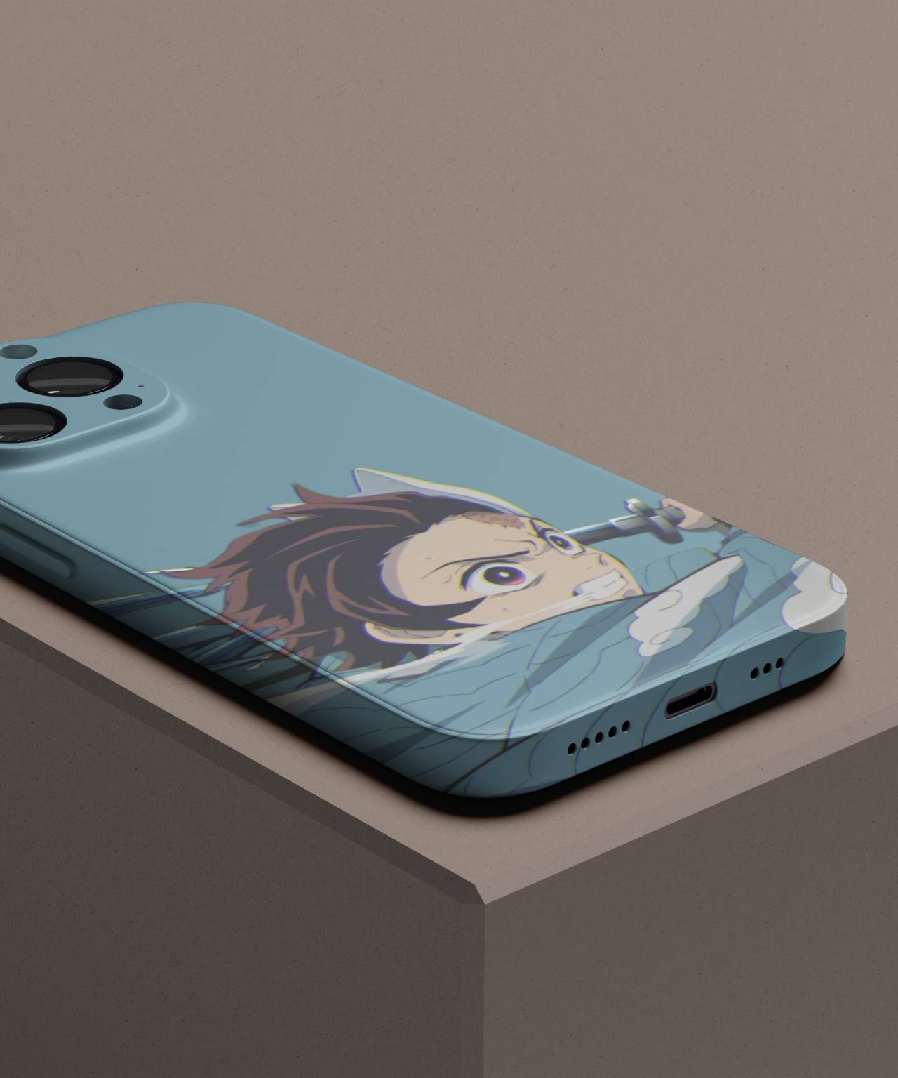 Anime Water Sword Action Phone Case and Cover 3