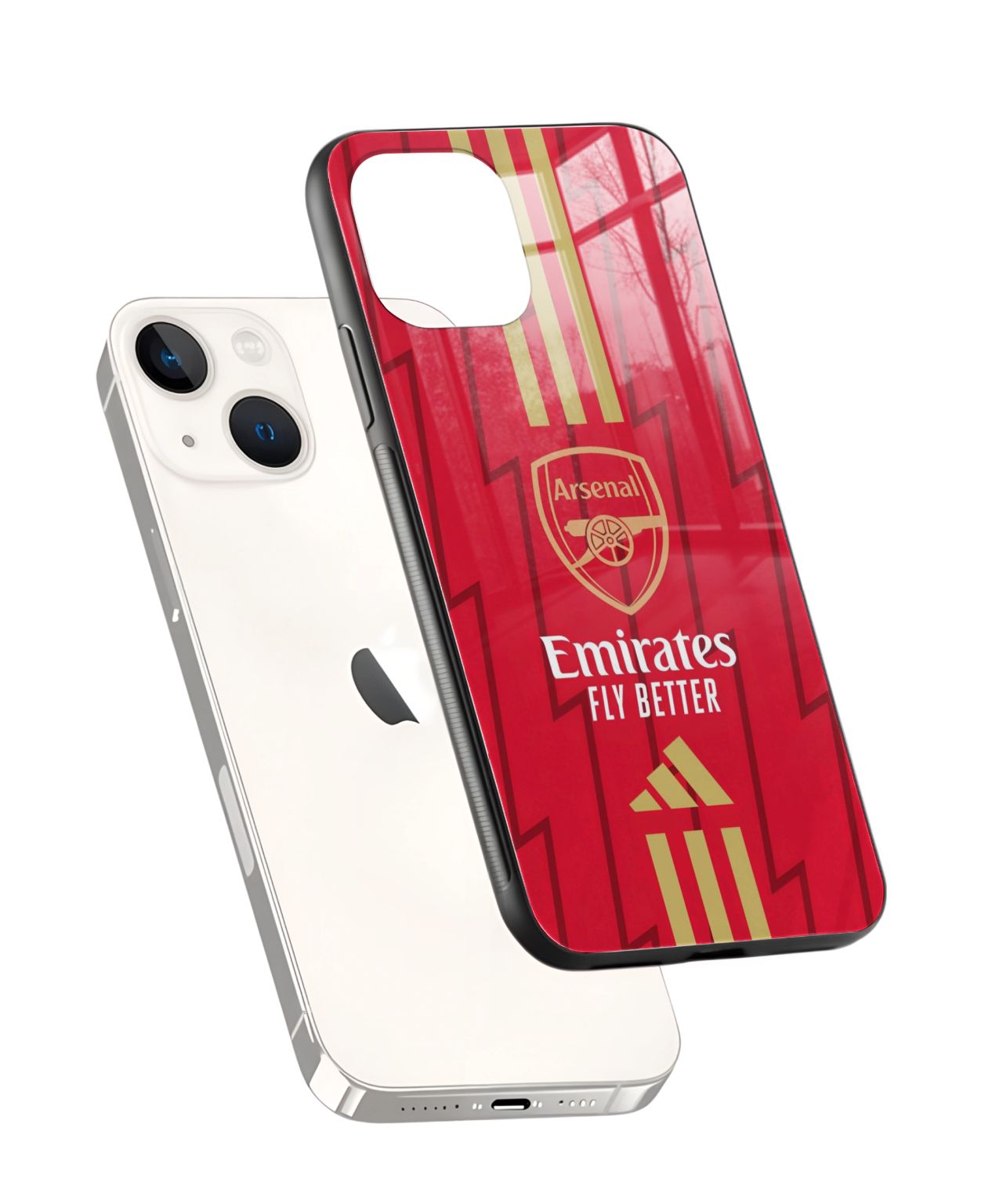 Arsenal Striped Logo Phone Case and Cover 2