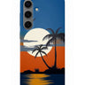 Artistic Sunset Palm Beach Samsung s24 plus Case 1