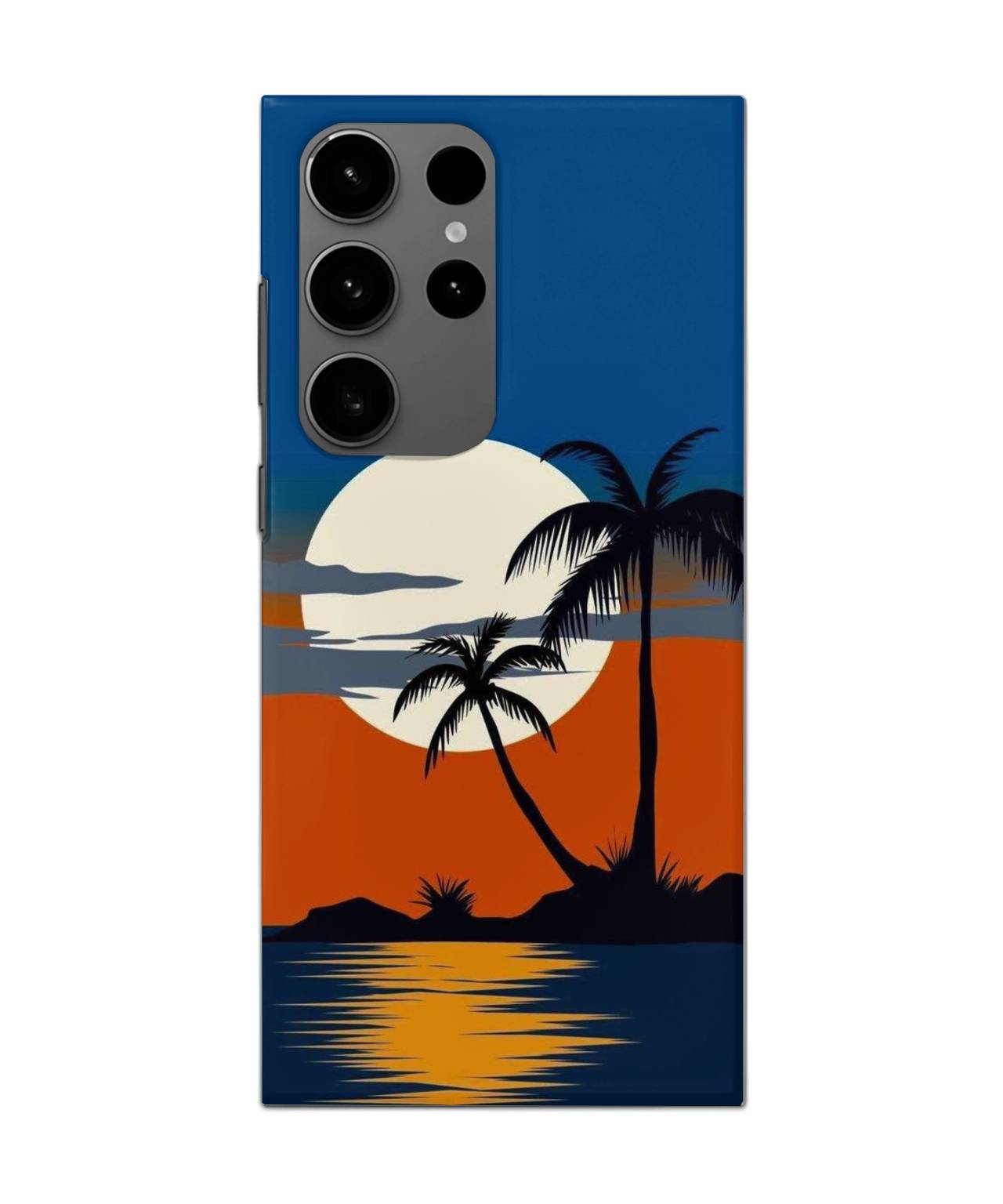 Artistic Sunset Palm Beach Samsung s24 ultra Case 1