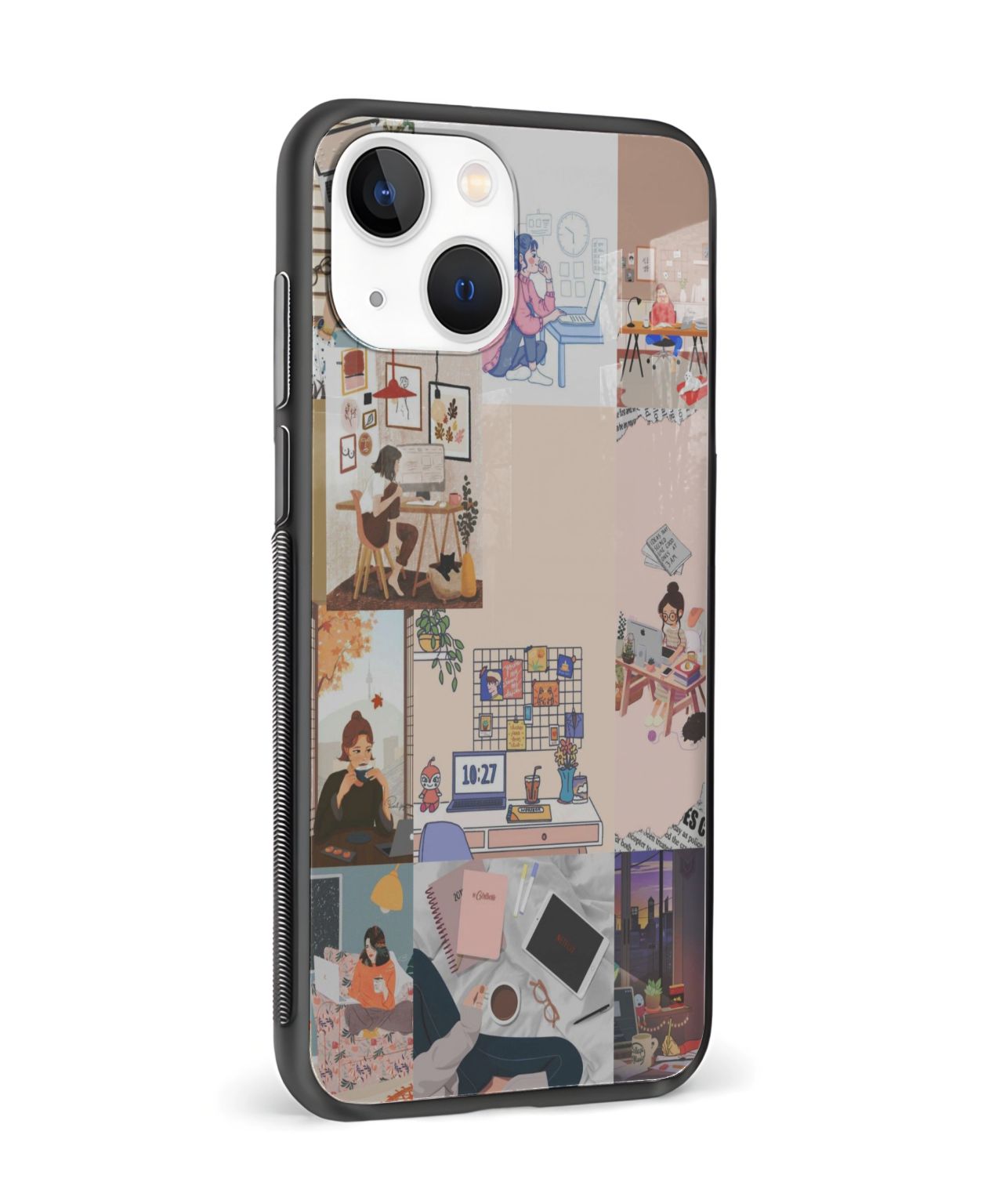 Artistic Flair Collage Phone Case and Cover 4