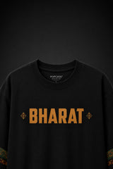 Bharat Oversized T-Shirt – Kalpavriksha Indian Heritage Legacy Tee | Temple, Dharma & Civilisation Art | India Streetwear