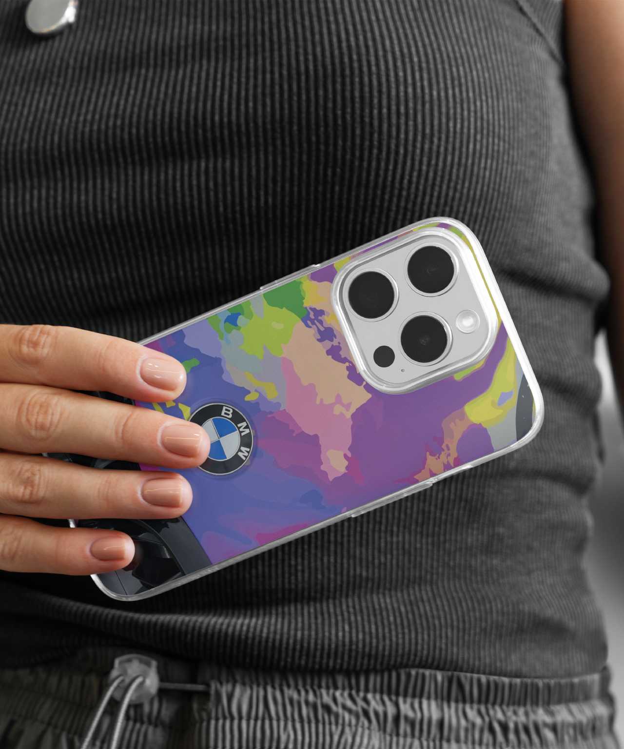 Color Blend Phone Cover - Stylish Design with a Unique Gradient or Multi-Tone Effect, Compatible with iPhone, Samsung, Xiaomi, Vivo, Oppo, and More