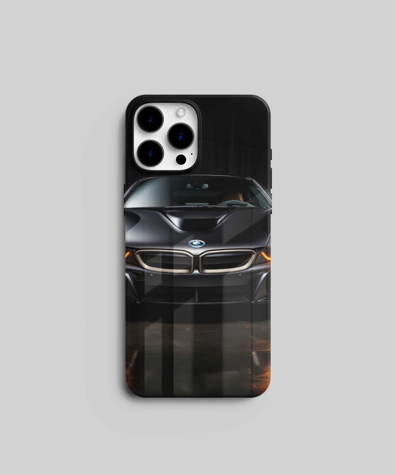 Matt Black BMW Mobile Case 05