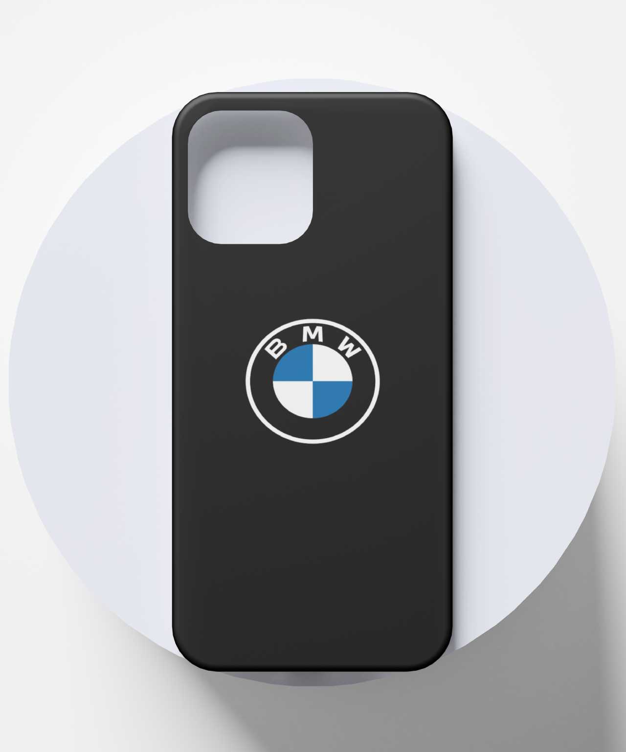 Black Logo BMW Mobile Case 04