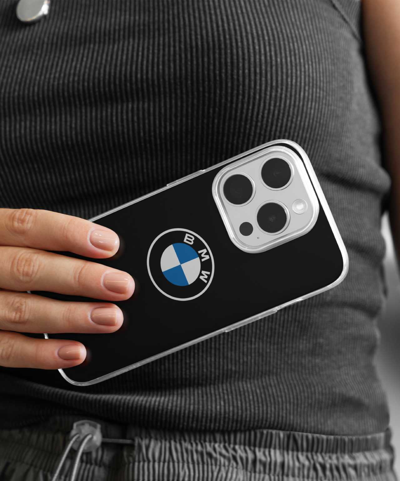 Black Logo BMW Mobile Case 05