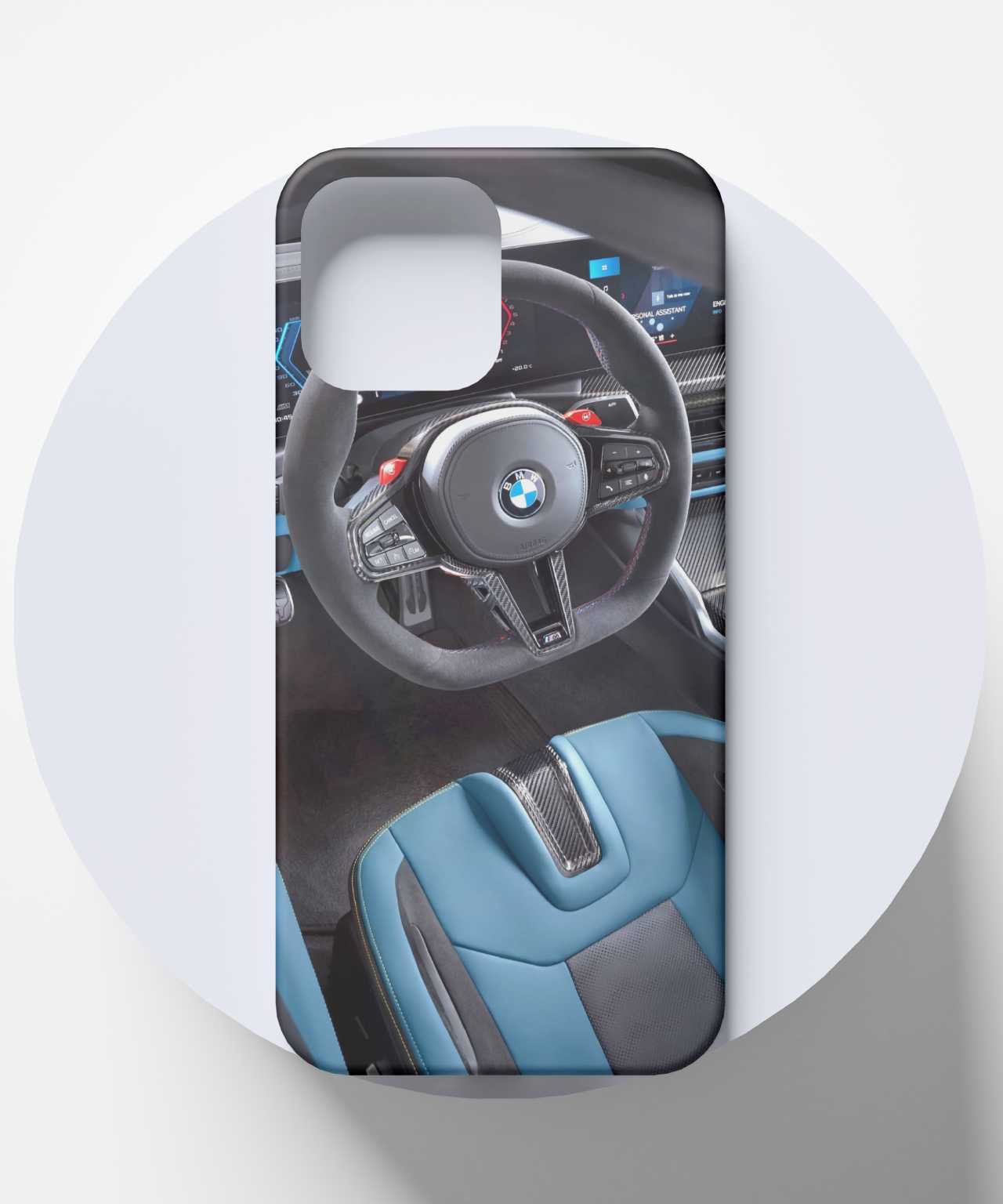 BMW Steering Wheel Mobile Case 04