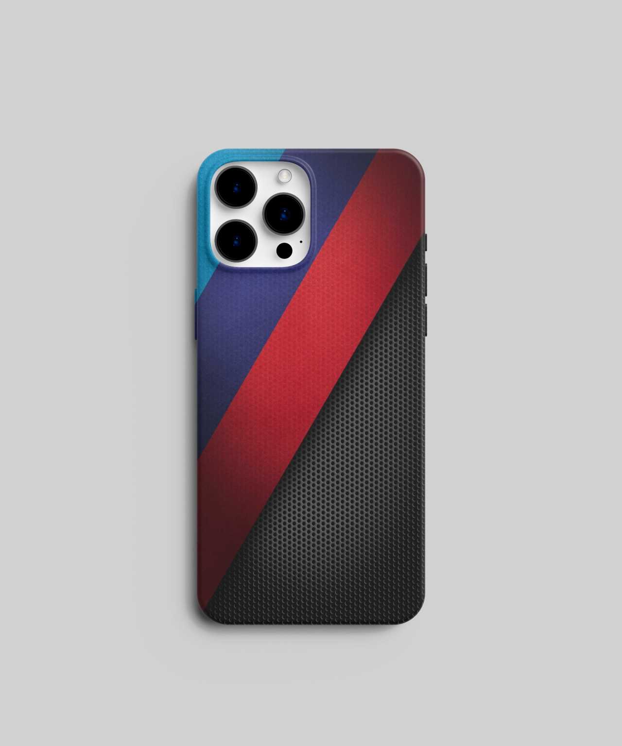 BMW Stylish Stripe Color Design Mobile Case 1