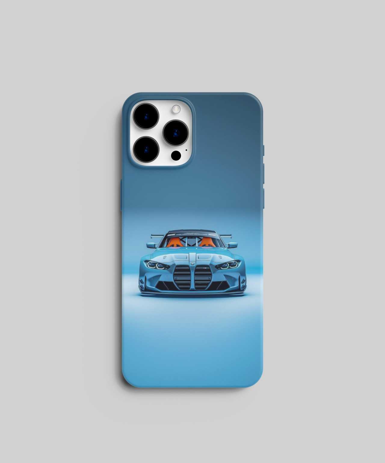 Blue BMW Phone Cover - Sleek and Durable Design Featuring the Iconic BMW Logo, Compatible with iPhone, Samsung, Xiaomi, Vivo, Oppo, and More